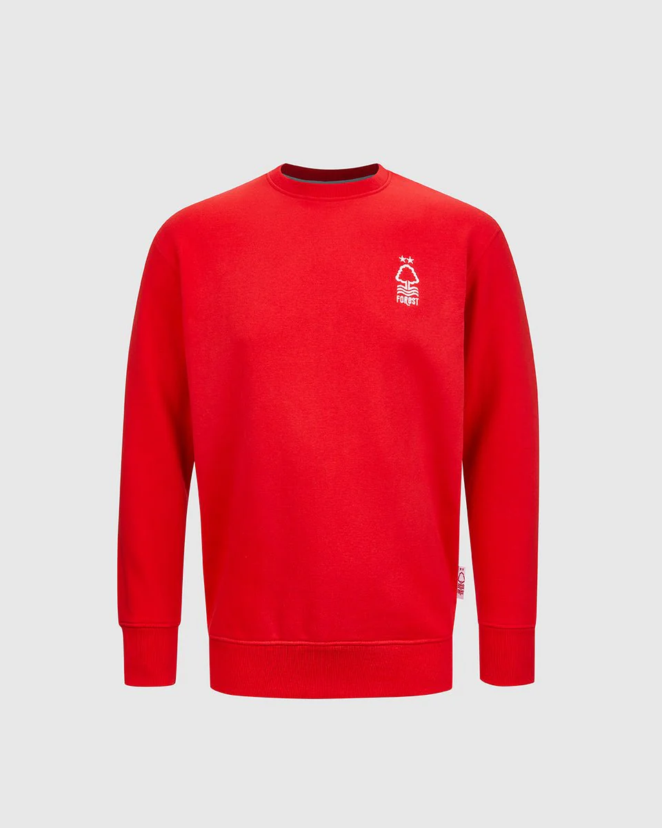 NFFC Junior Red Essential Crew Neck Sweatshirt