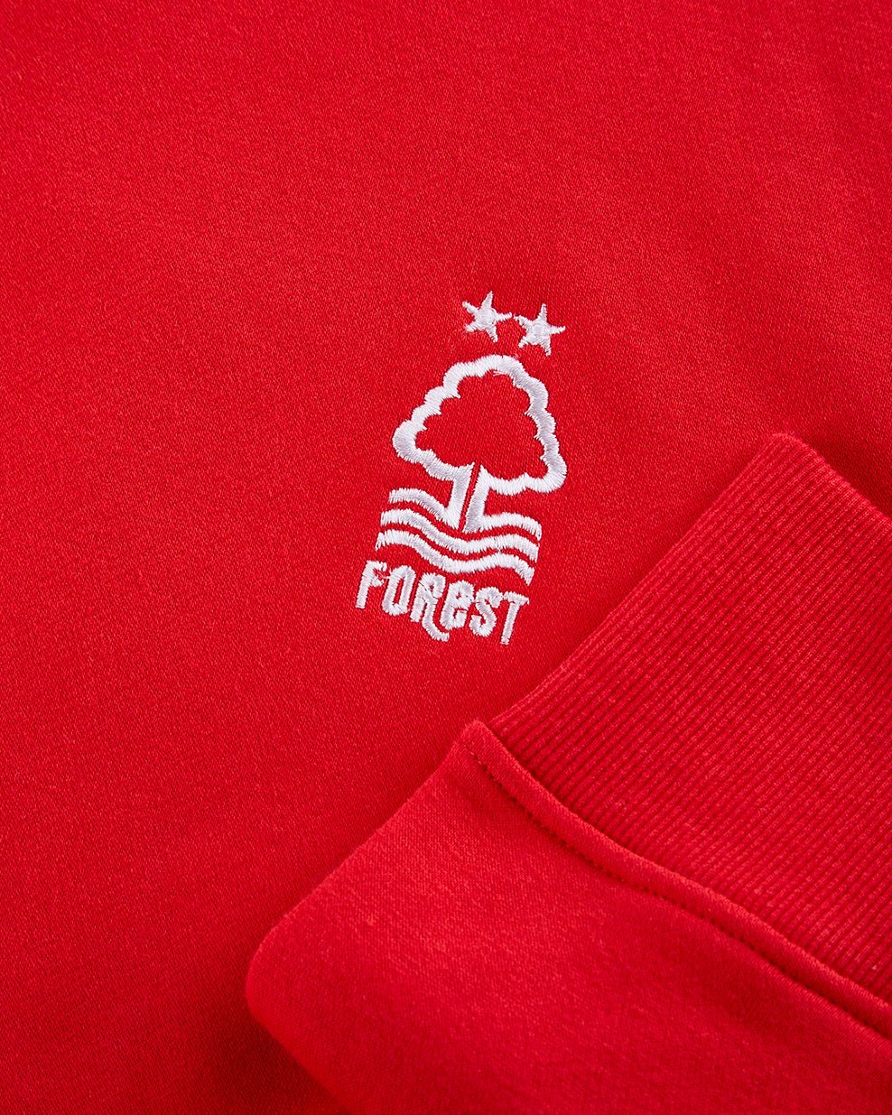 NFFC Junior Red Essential Crew Neck Sweatshirt - Image 3