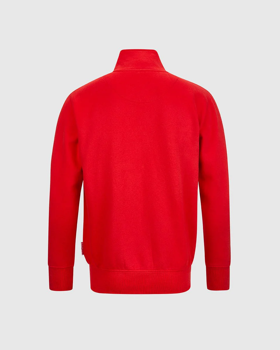 NFFC Junior Red Essential Full Zip Track Top - Image 2