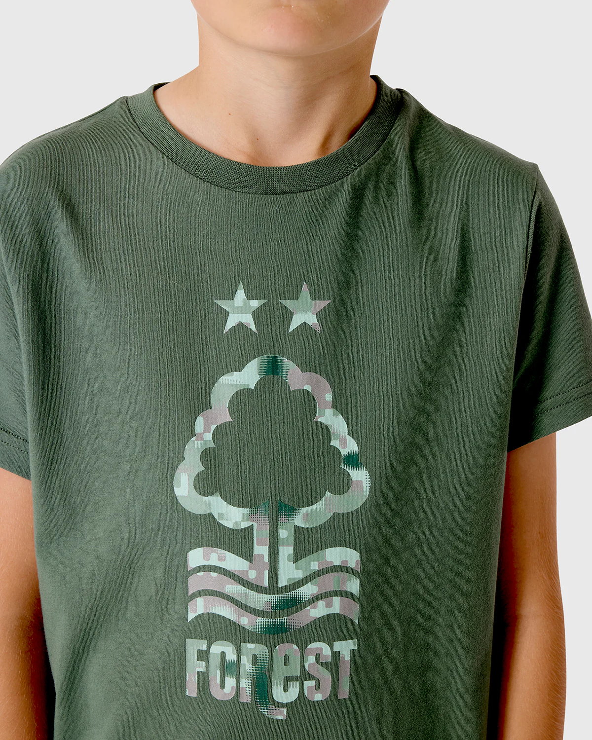 NFFC Junior Sage Crest Print T-Shirt - Image 5