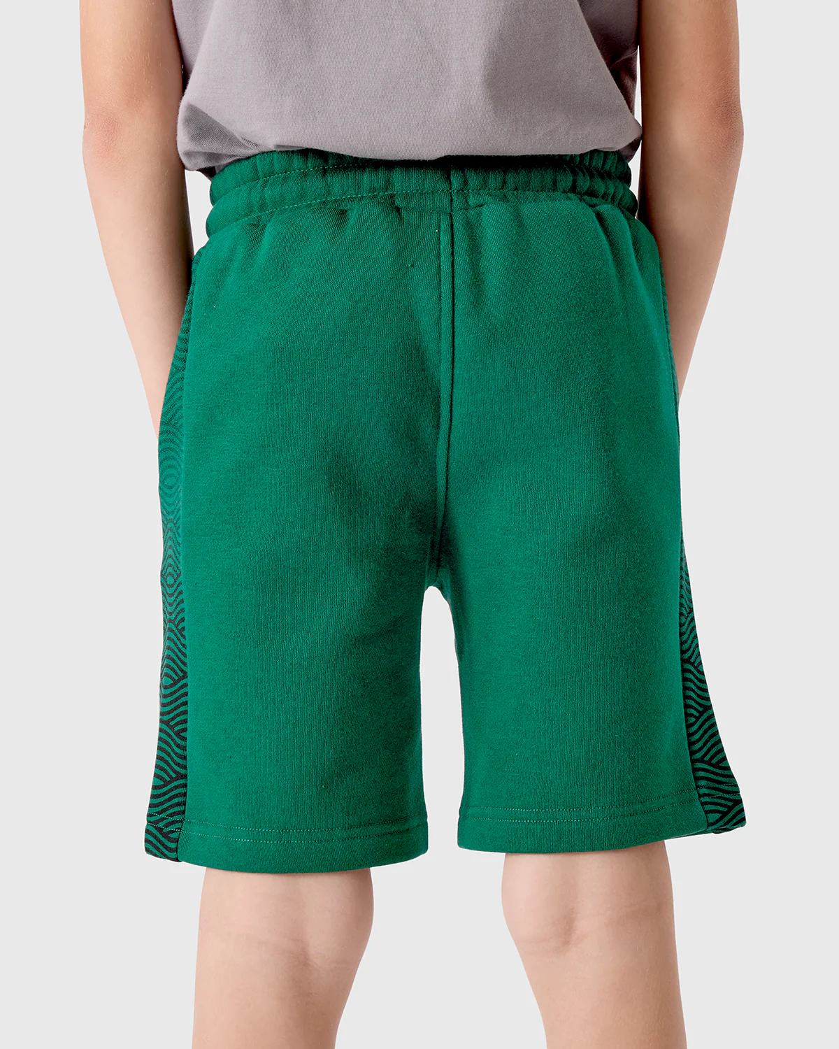NFFC Junior Green Trent Print Shorts - Image 3
