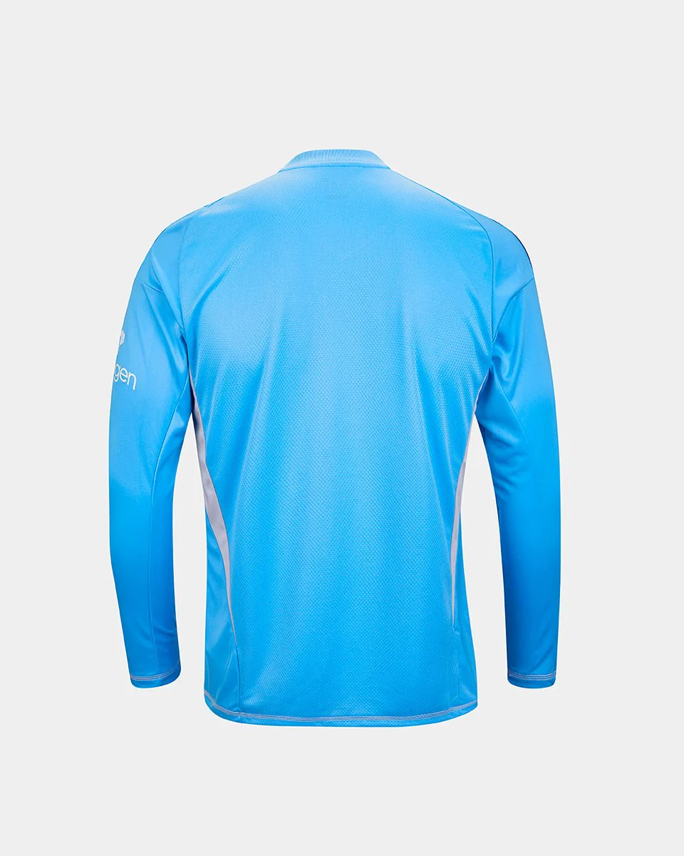 NFFC Junior Blue Goalkeeper Shirt 24/25 - Image 2