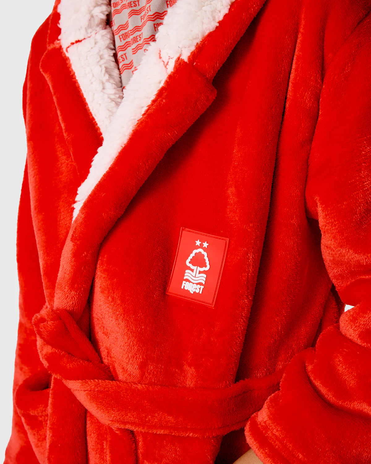 NFFC Junior Sherpa Lined Dressing Gown - Image 5