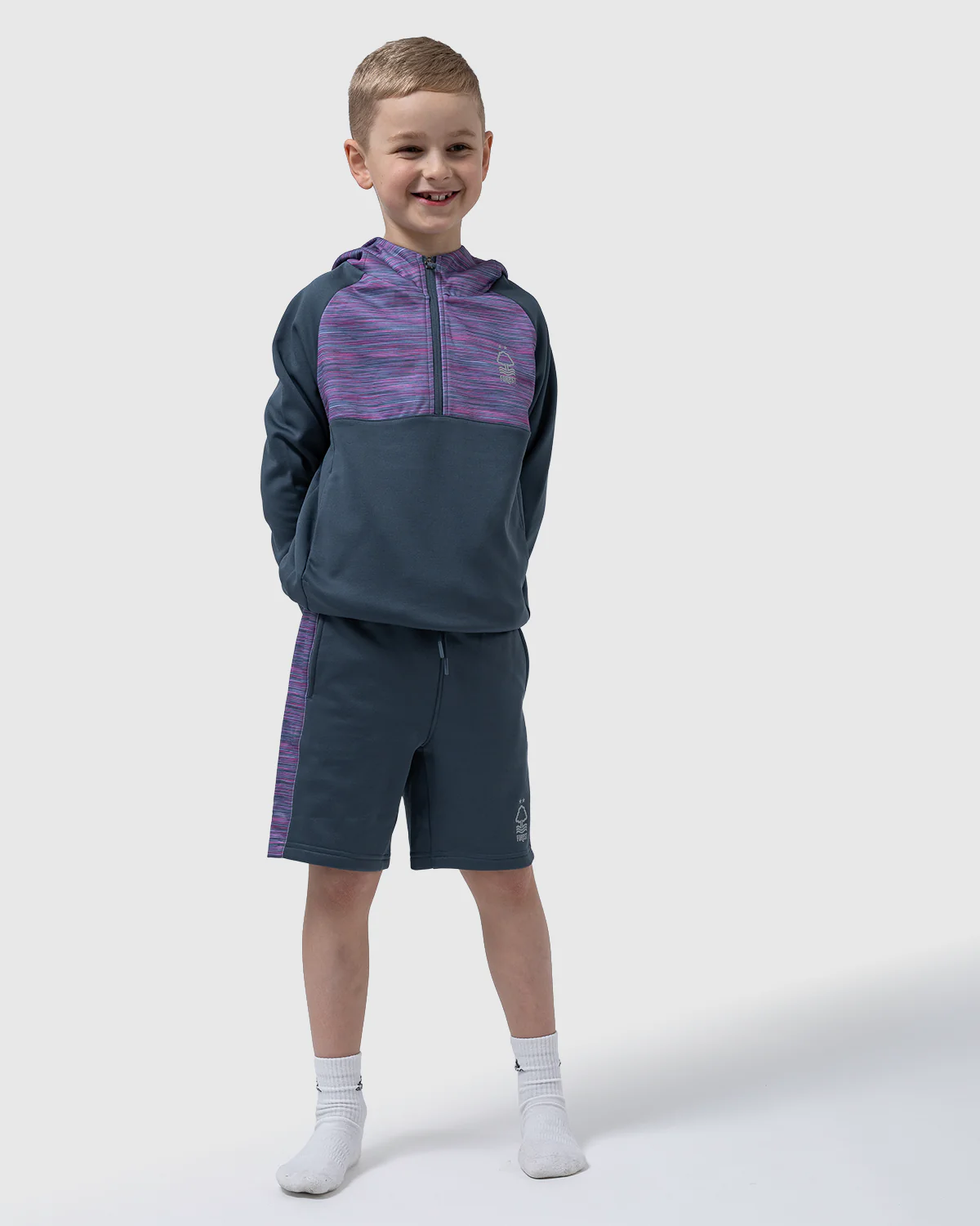 NFFC Junior Space Dye Over Head Jacket - Image 2