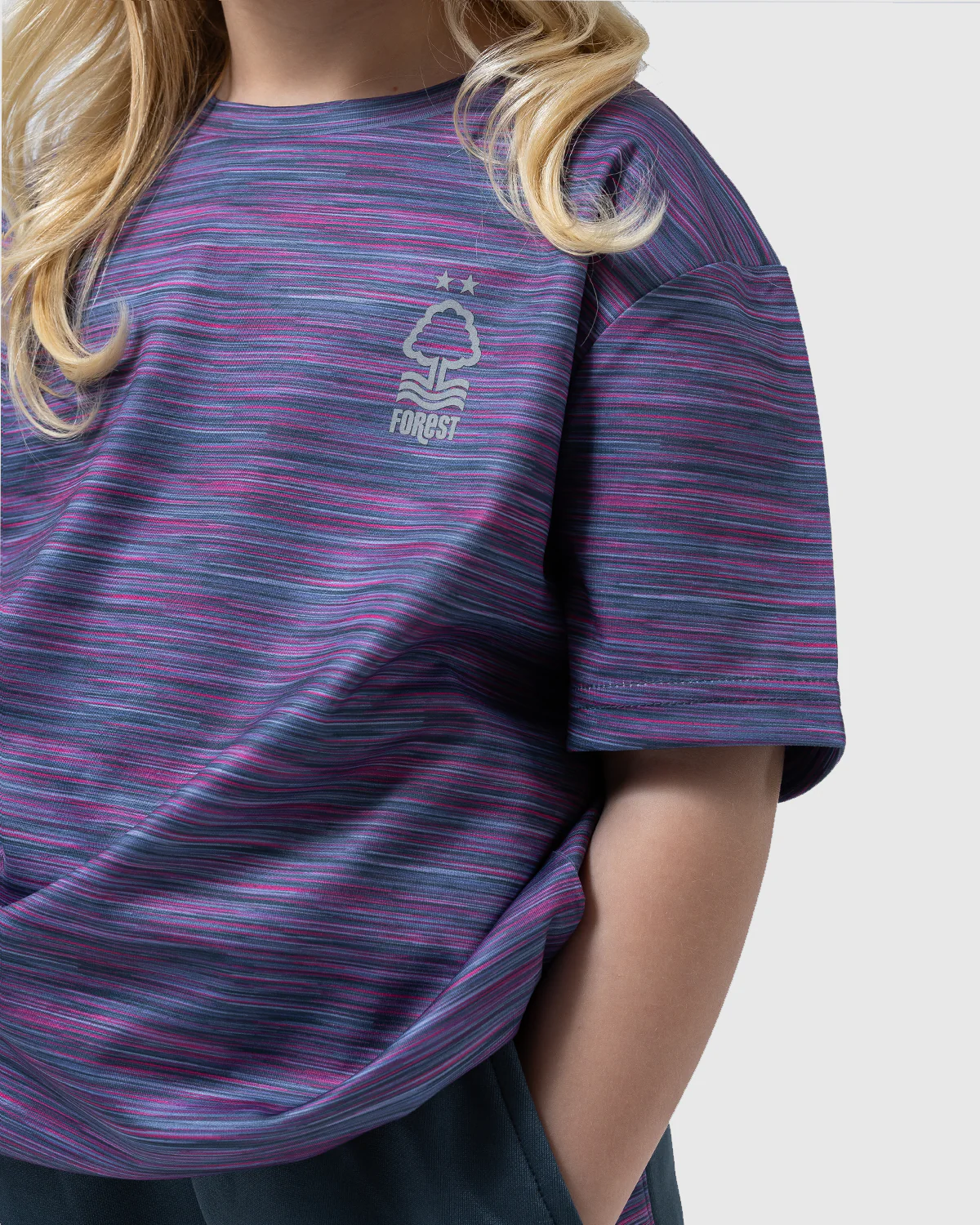 NFFC Junior Space Dye T-Shirt - Image 2