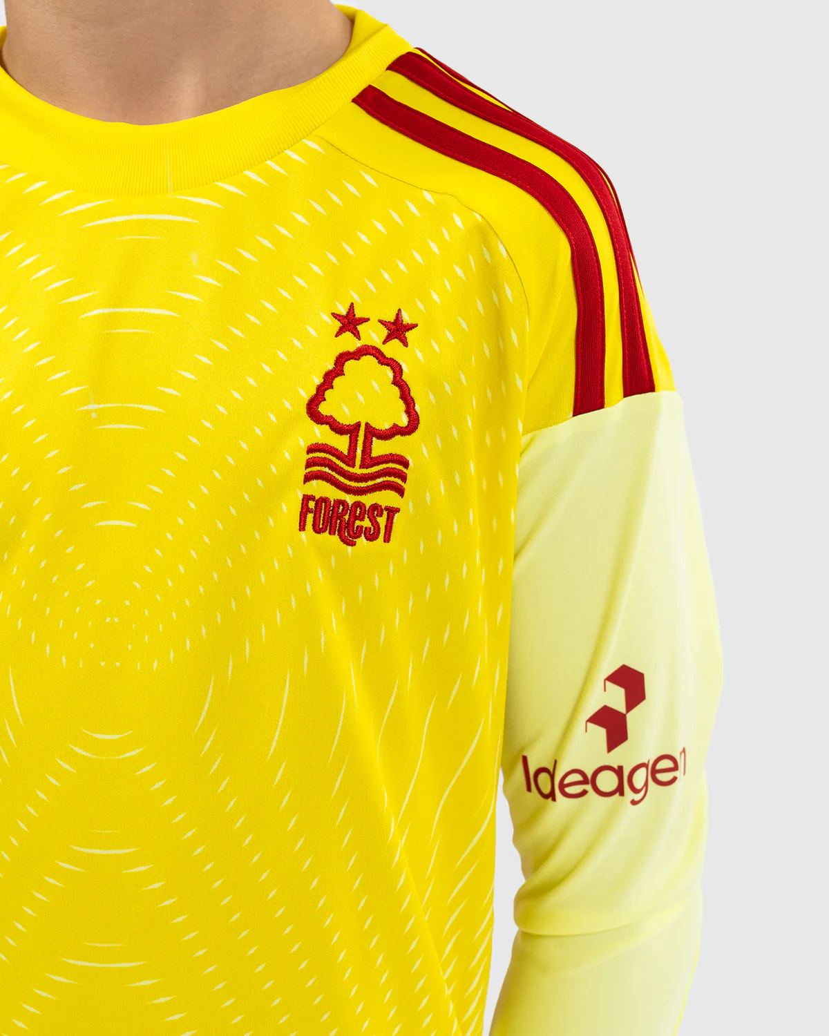 NFFC Junior Yellow Goalkeeper Shirt 25/26 - Image 3