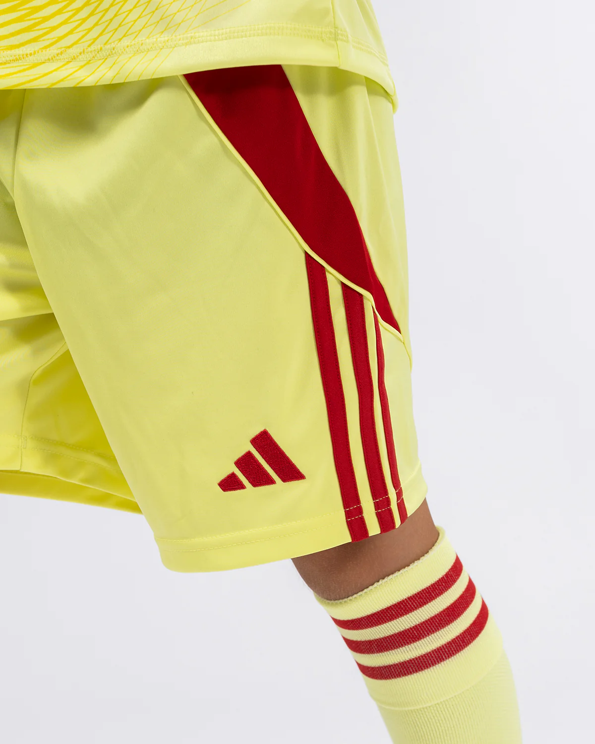 NFFC Junior Yellow Goalkeeper Shorts 25/26 - Image 3