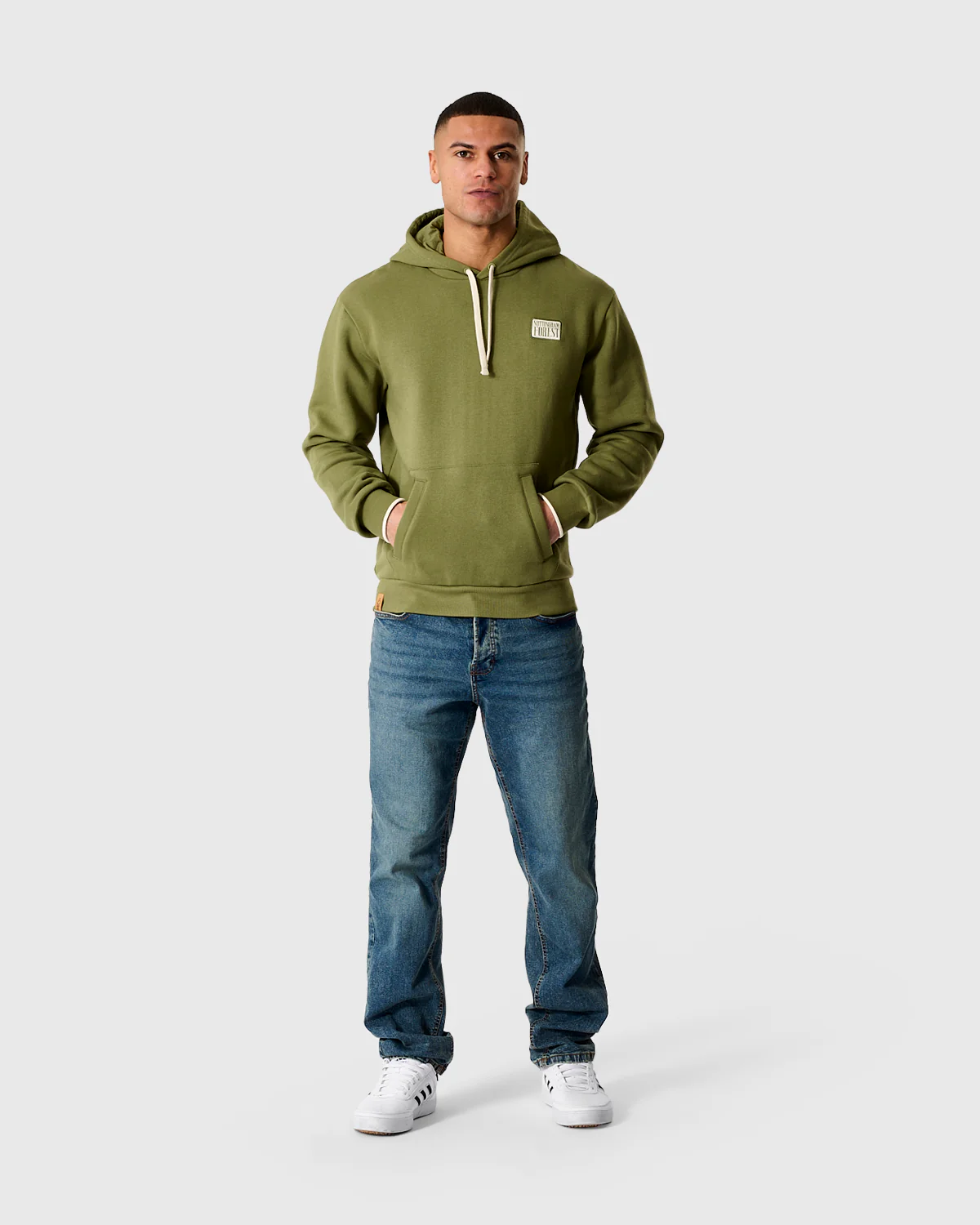 NFFC Khaki Classic Hoodie - Image 3
