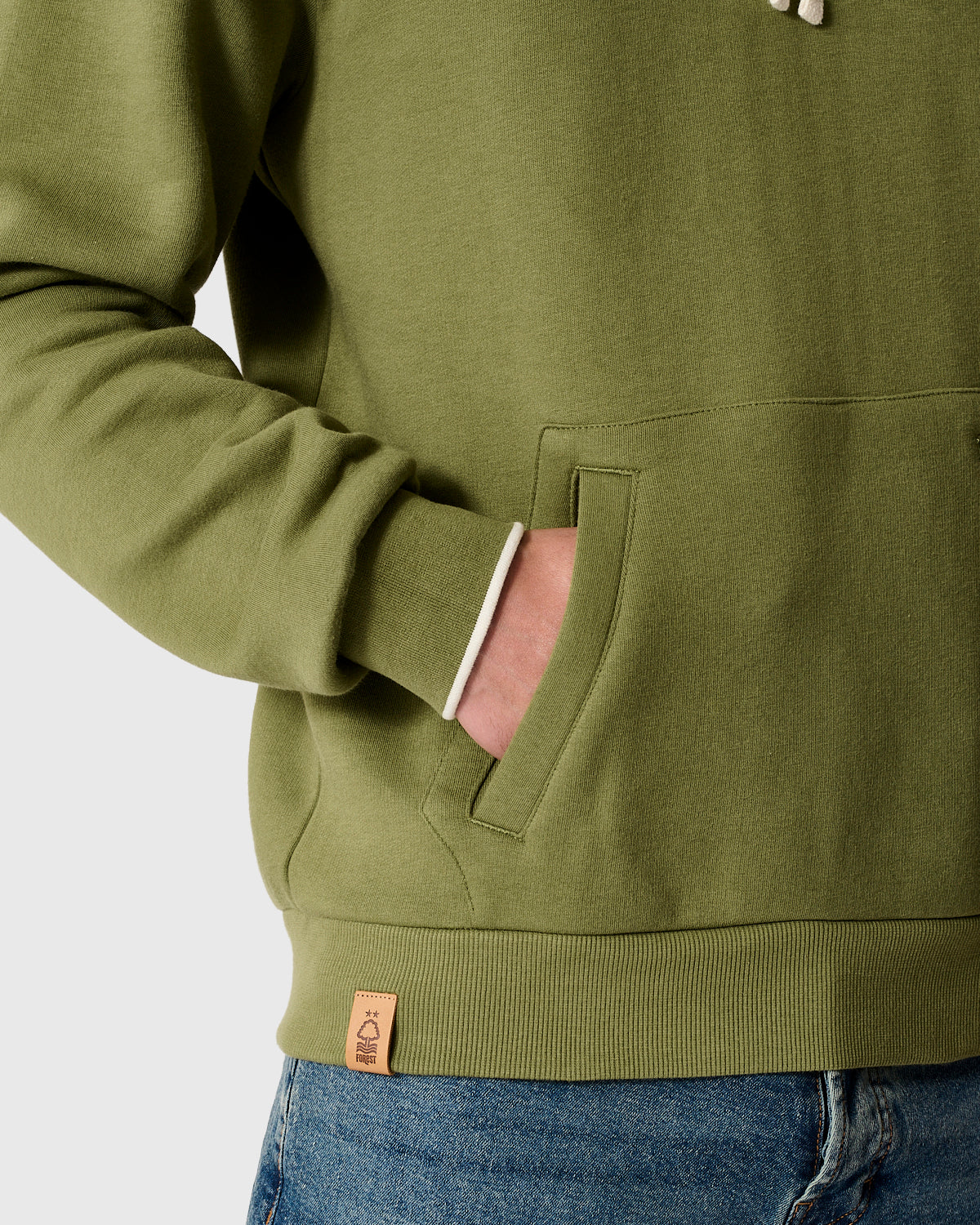 NFFC Khaki Classic Hoodie - Image 5