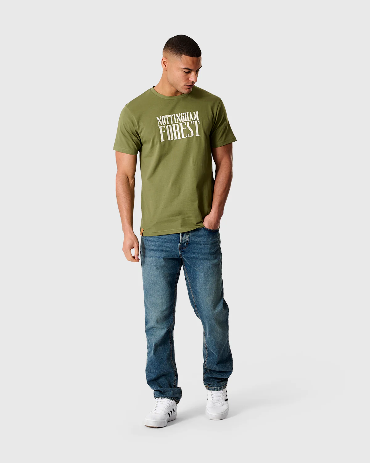 NFFC Khaki Classic T-Shirt - Image 3