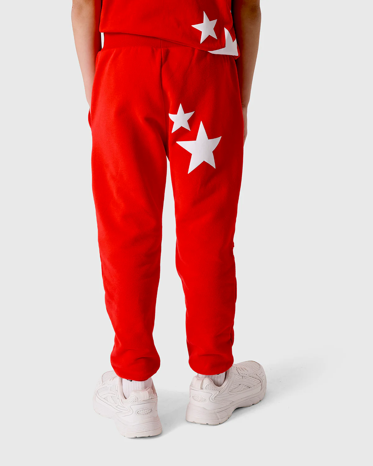 NFFC Junior Red Puff Print Jogger - Image 3