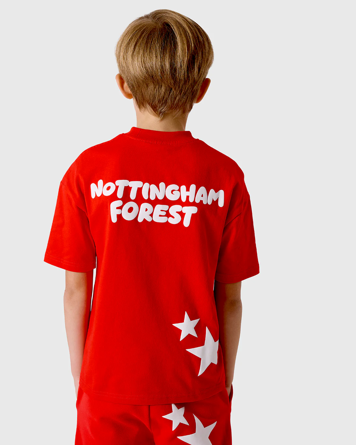 NFFC Junior Red Puff Print T-Shirt - Image 2