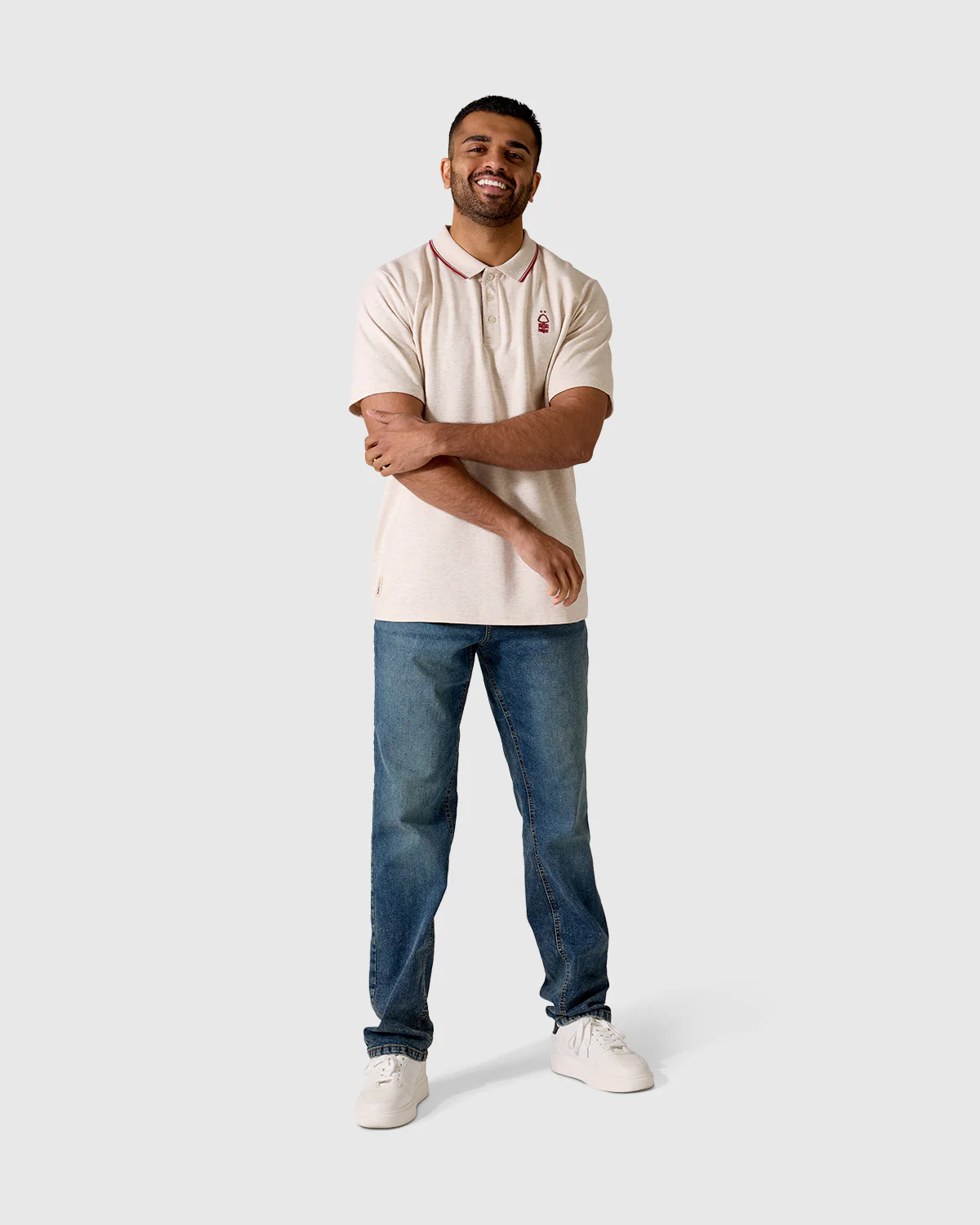 NFFC Oat Leavers Ribbed Polo - Image 3