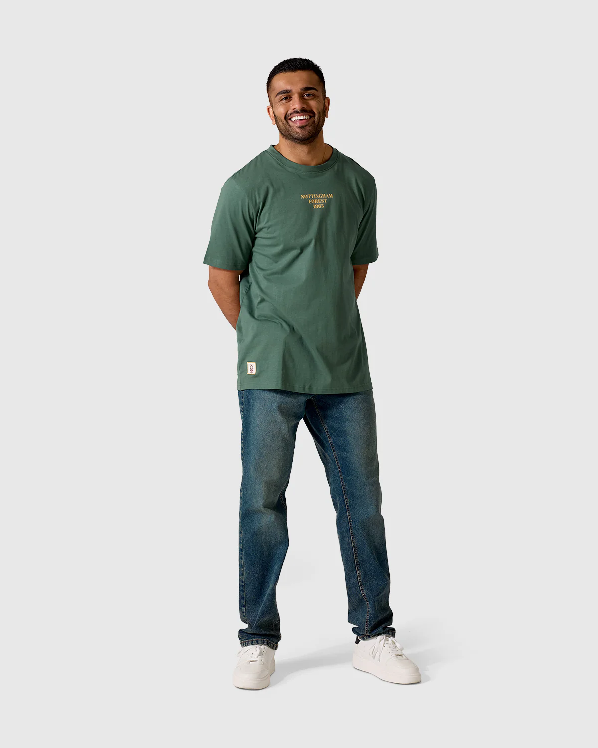 NFFC Pine Leavers Relaxed Print T-Shirt - Image 3