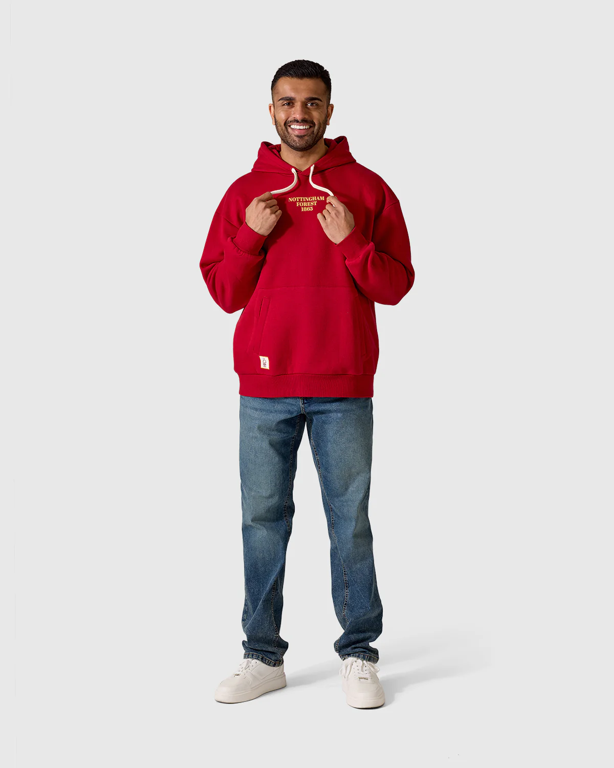 NFFC Red Leavers Hoodie - Image 3