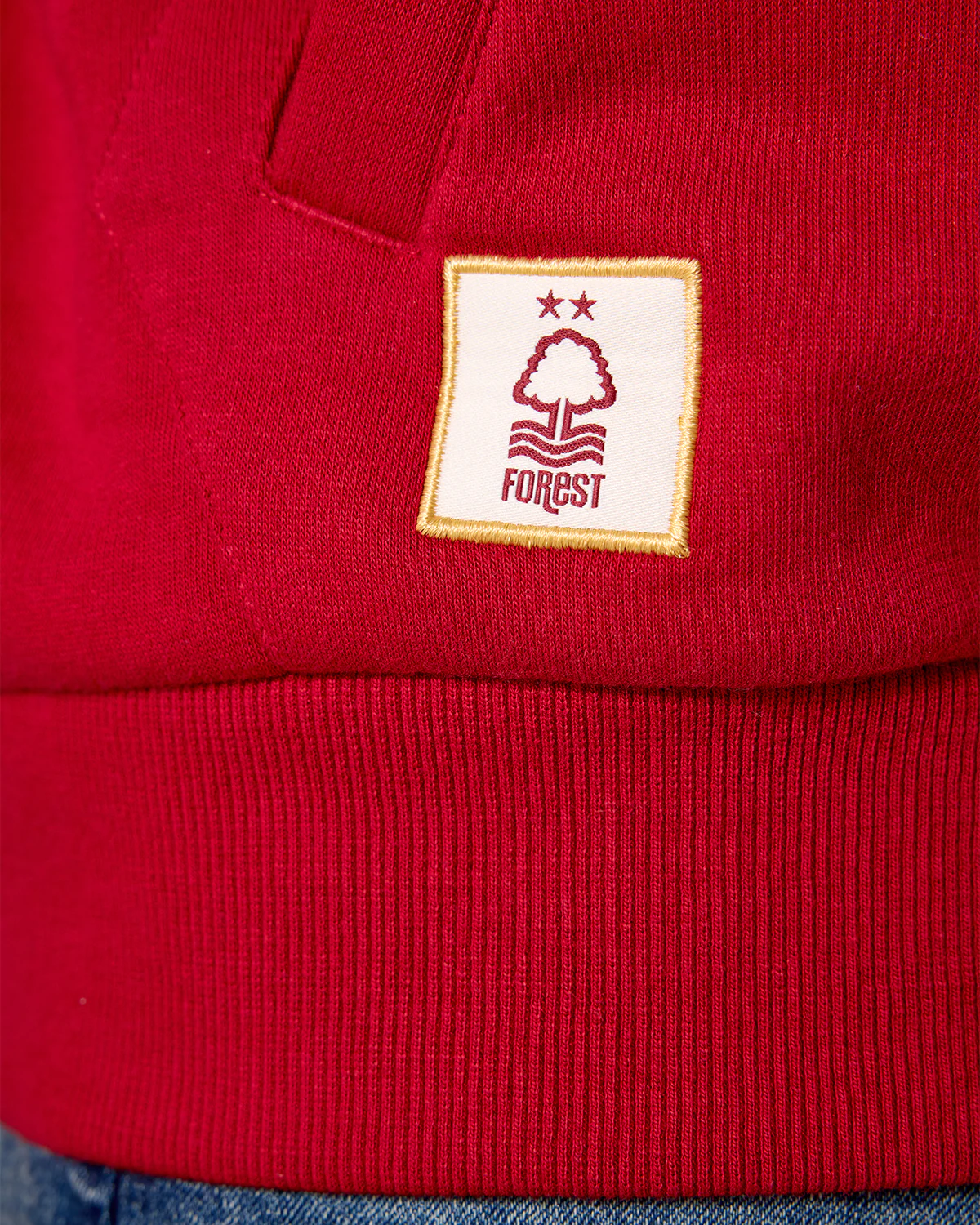 NFFC Red Leavers Hoodie - Image 7