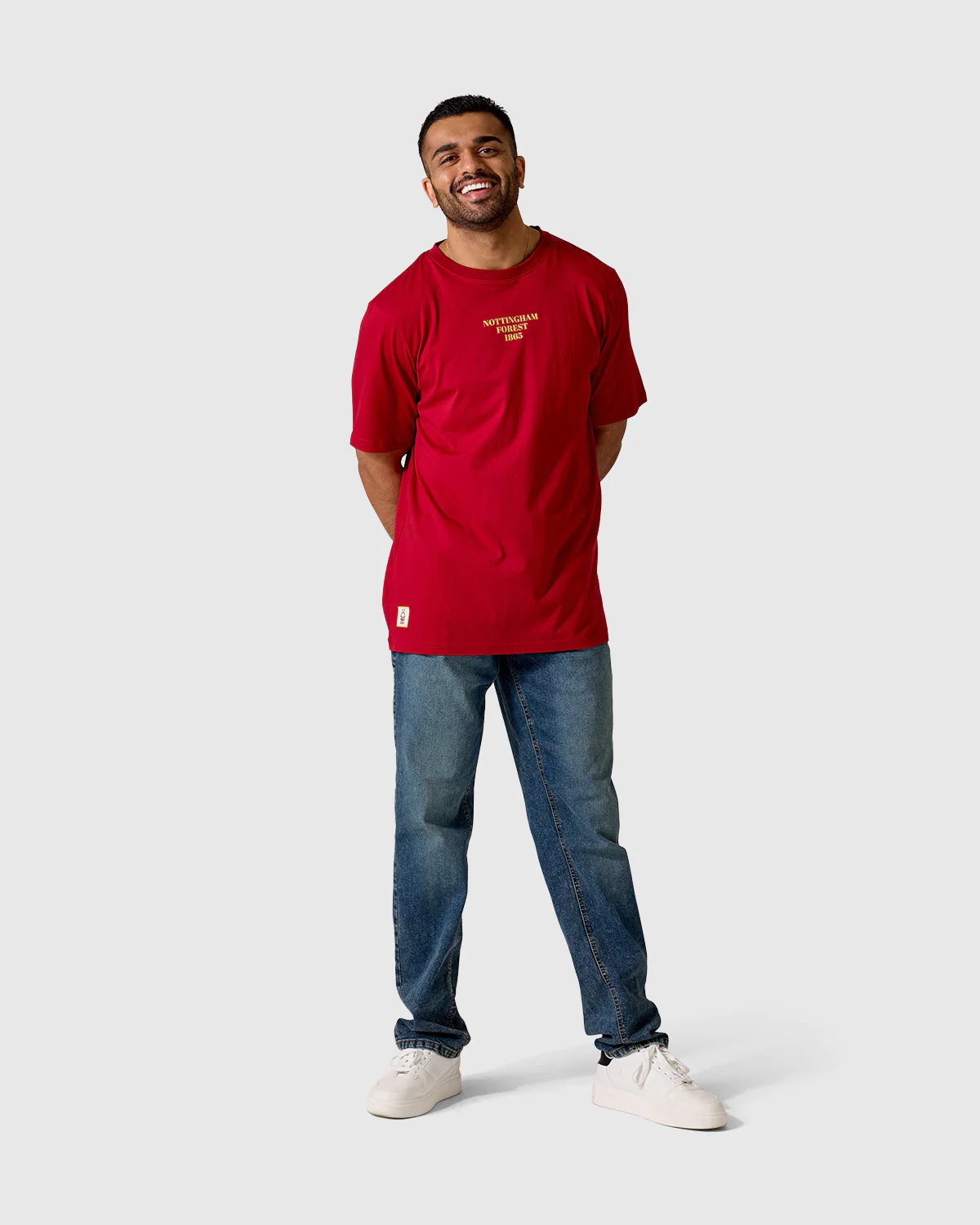NFFC Red Leavers Relaxed T-Shirt - Image 3