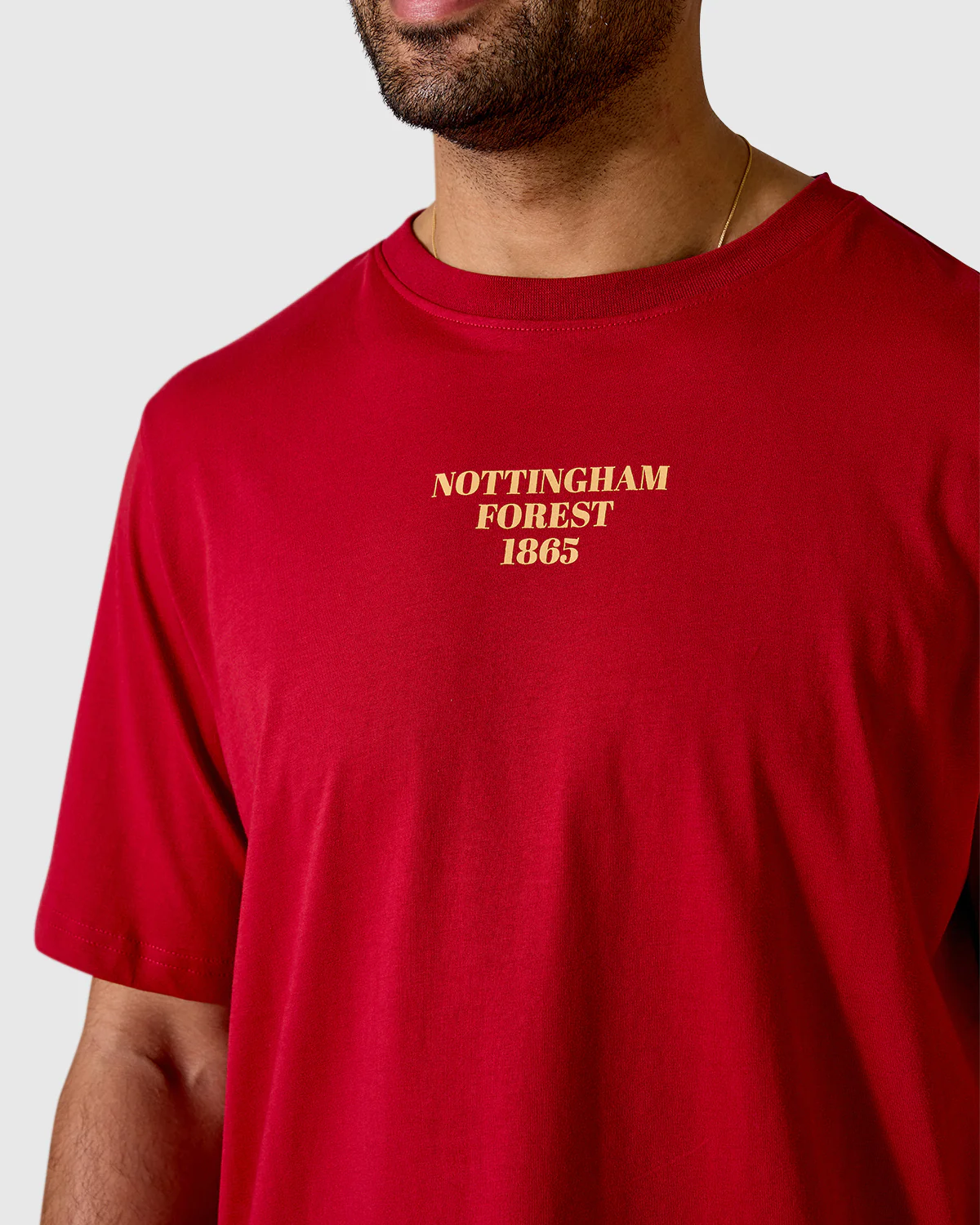 NFFC Red Leavers Relaxed T-Shirt - Image 4
