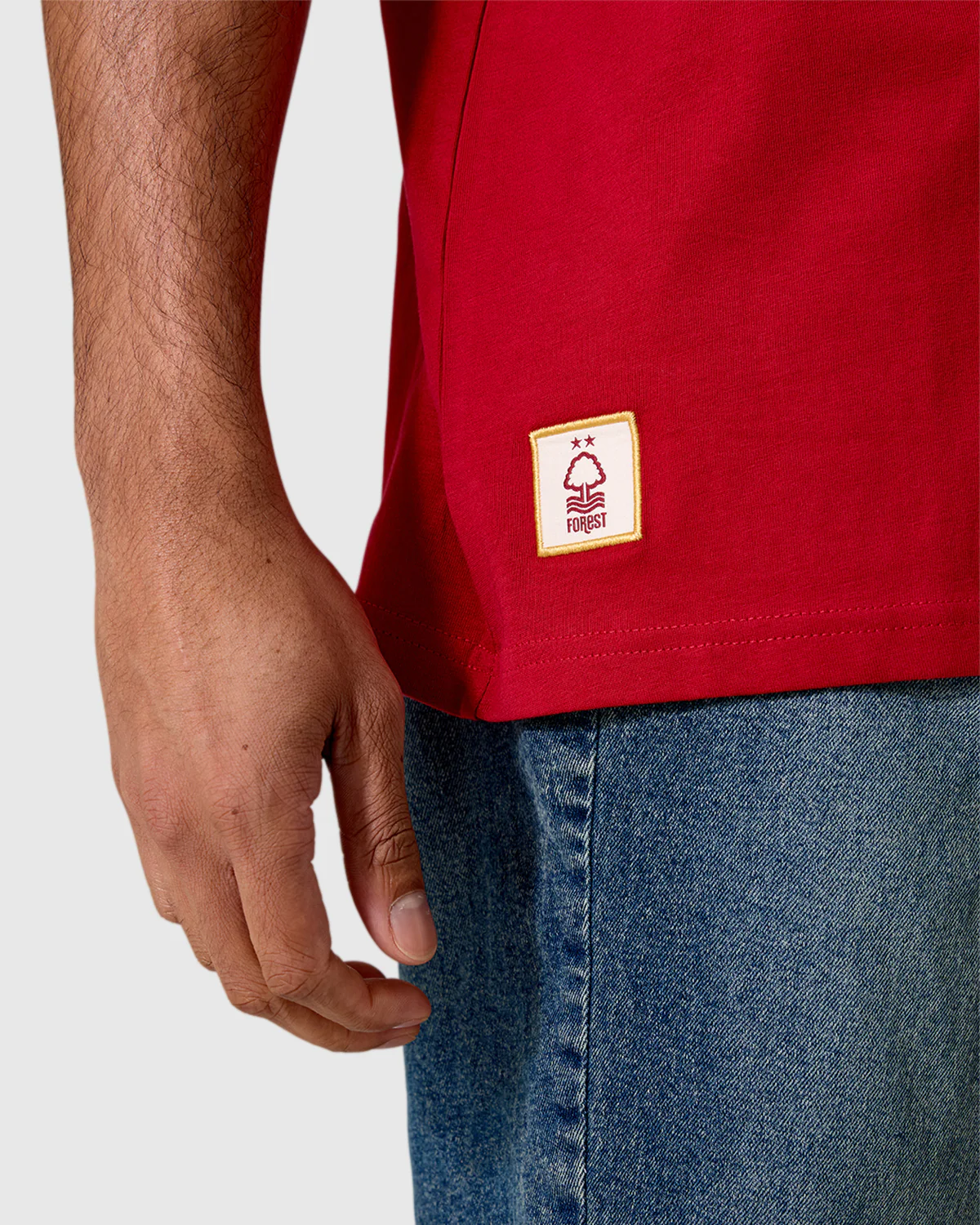 NFFC Red Leavers Relaxed T-Shirt - Image 5