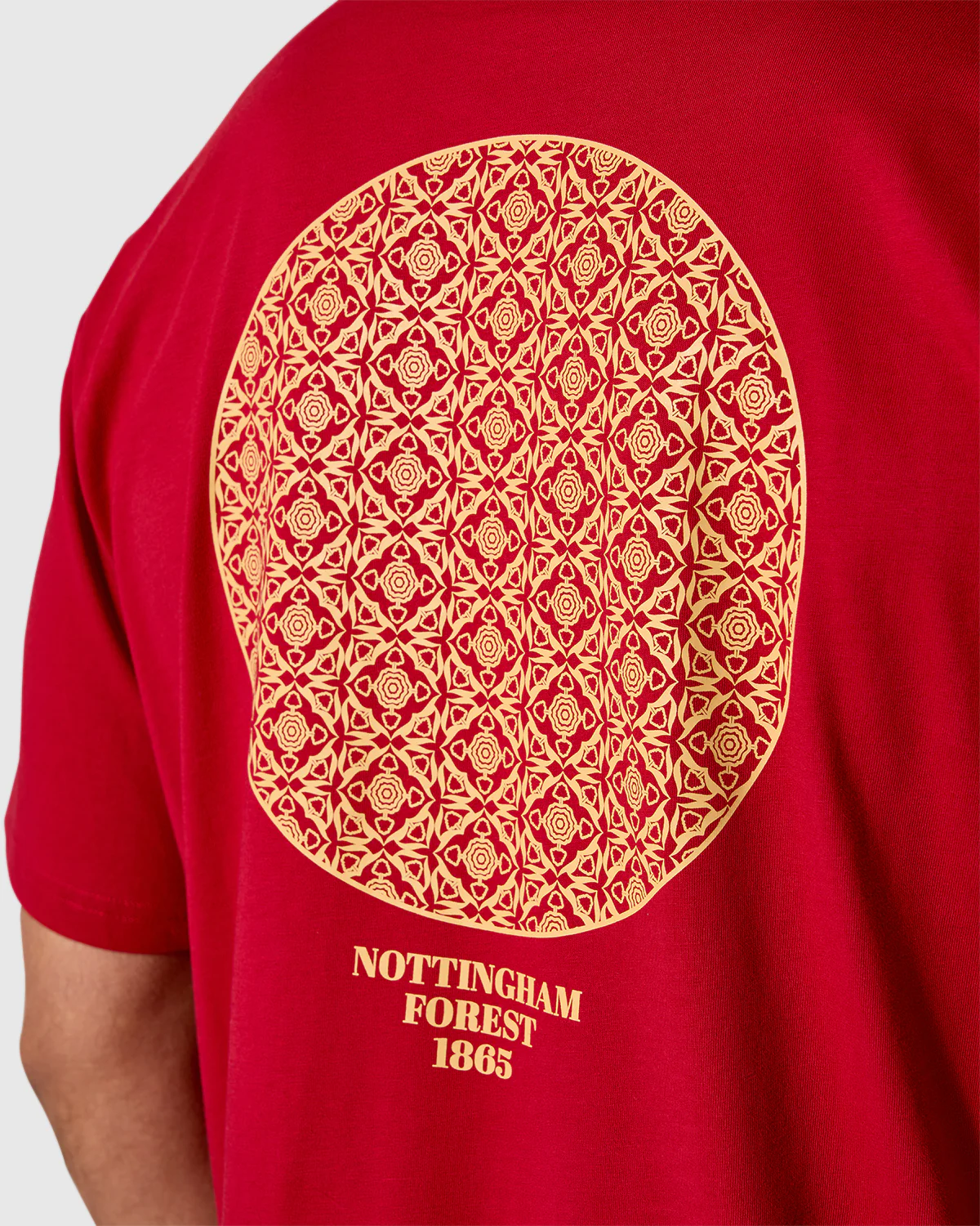 NFFC Red Leavers Relaxed T-Shirt - Image 6