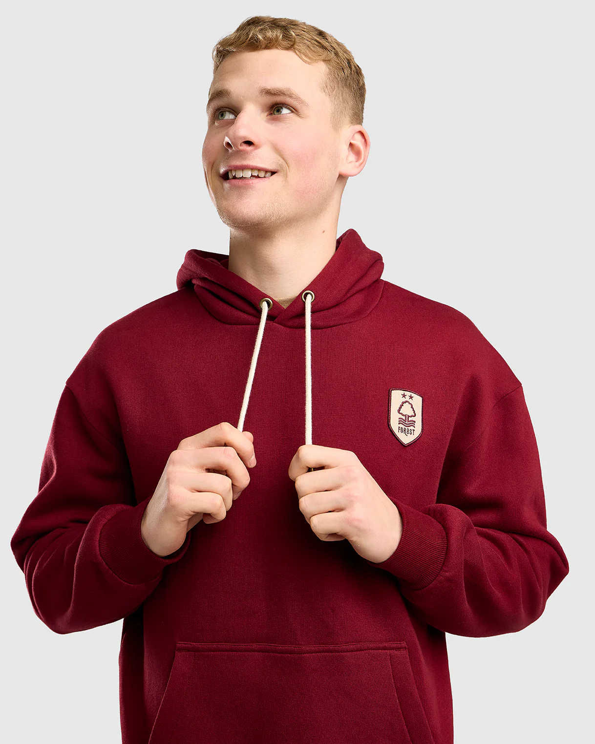 NFFC Burgundy Legacy Hoodie - Image 2