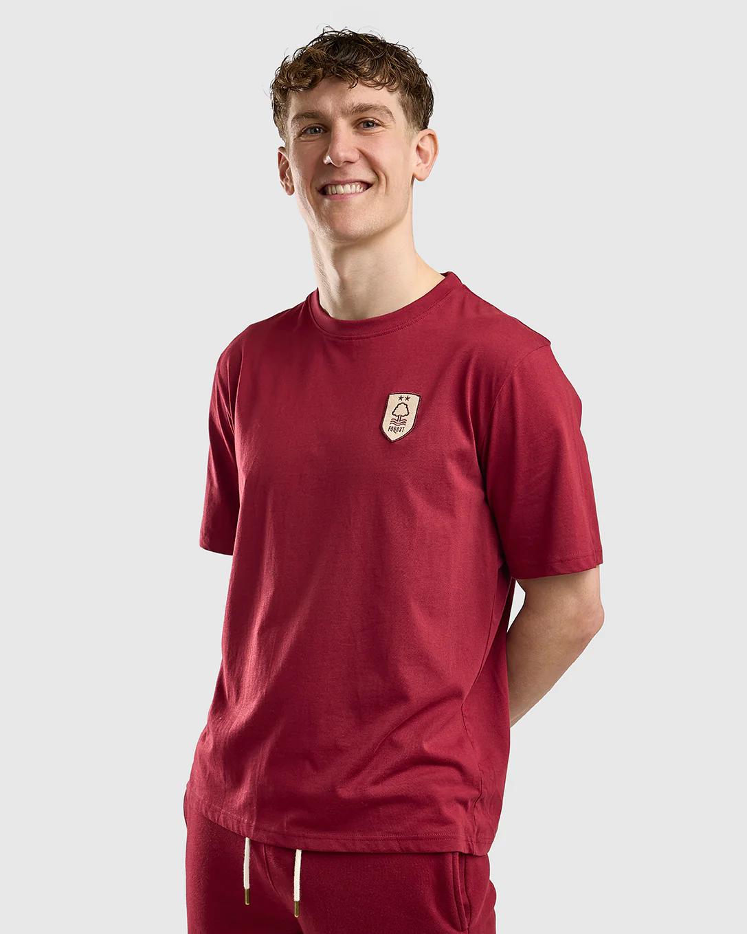NFFC Burgundy Legacy Relaxed T-Shirt