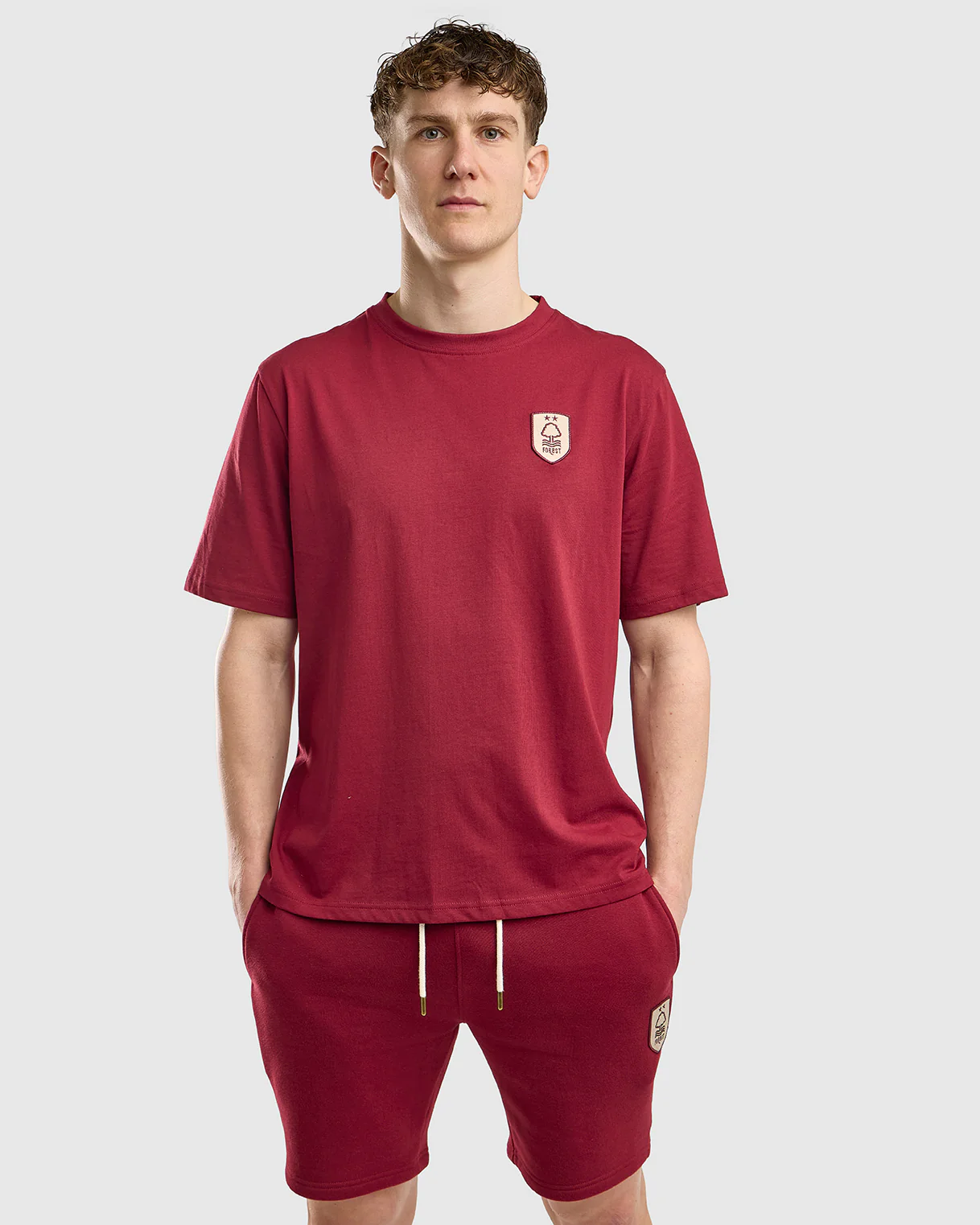 NFFC Burgundy Legacy Relaxed T-Shirt - Image 2