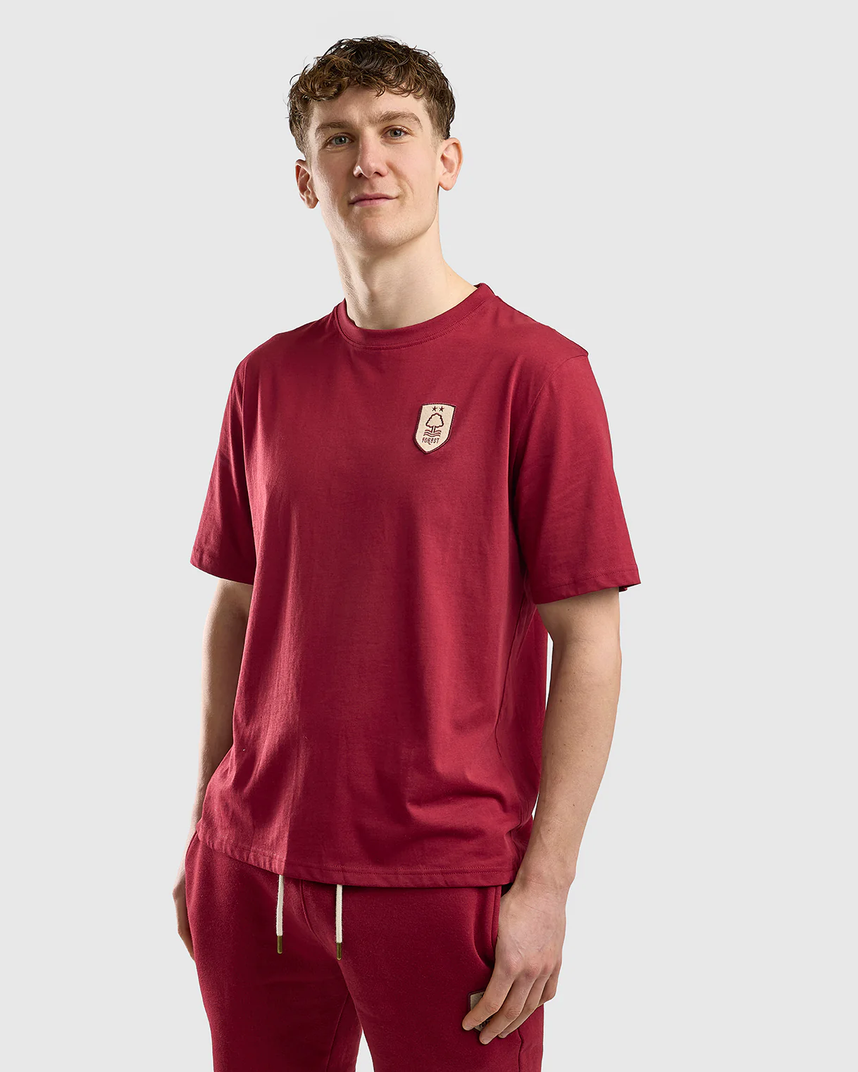 NFFC Burgundy Legacy Relaxed T-Shirt - Image 3