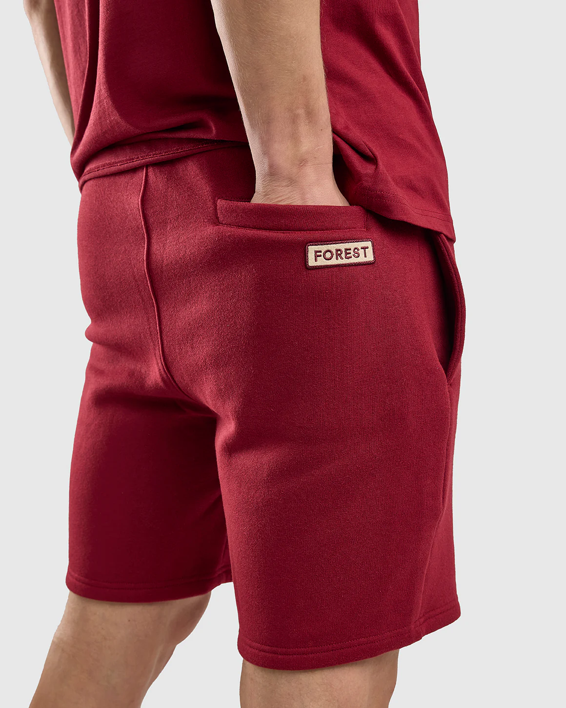 NFFC Burgundy Legacy Shorts - Image 3
