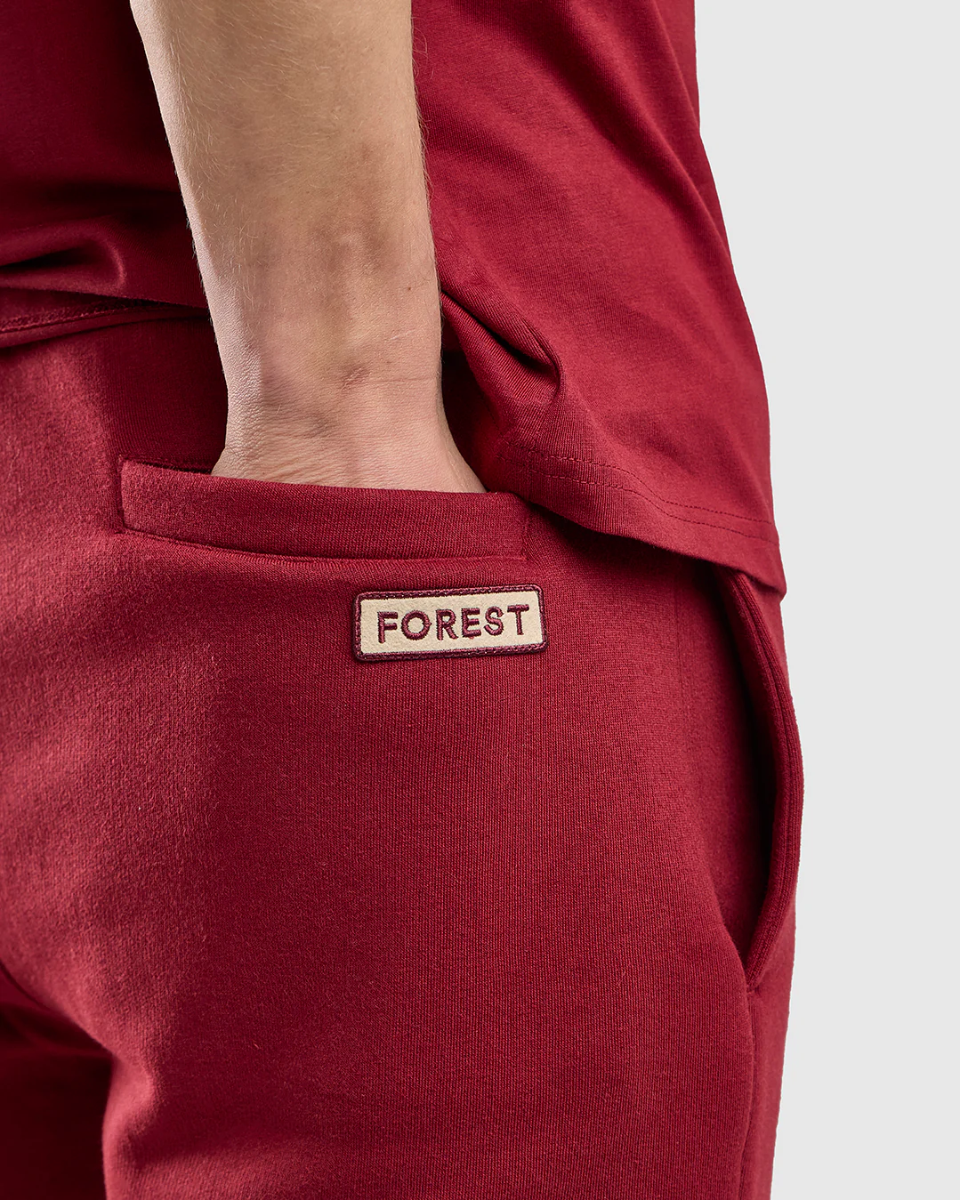 NFFC Burgundy Legacy Shorts - Image 4