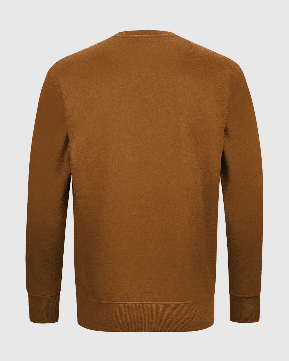 NFFC Mocha Essential Crest Crew Neck Sweatshirt - Image 2