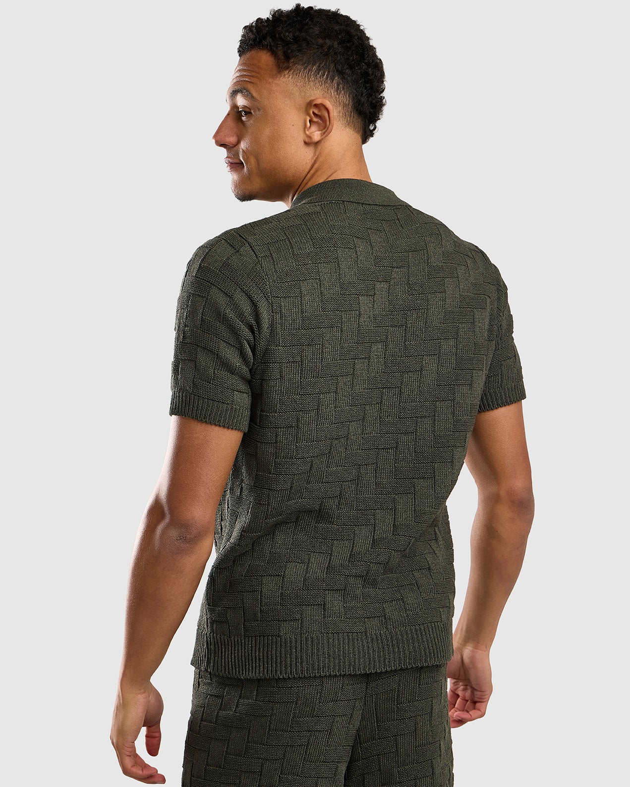 NFFC Musk Herringbone Polo - Image 2