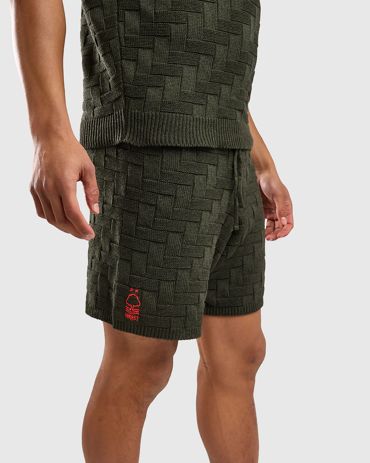 NFFC Musk Herringbone Shorts