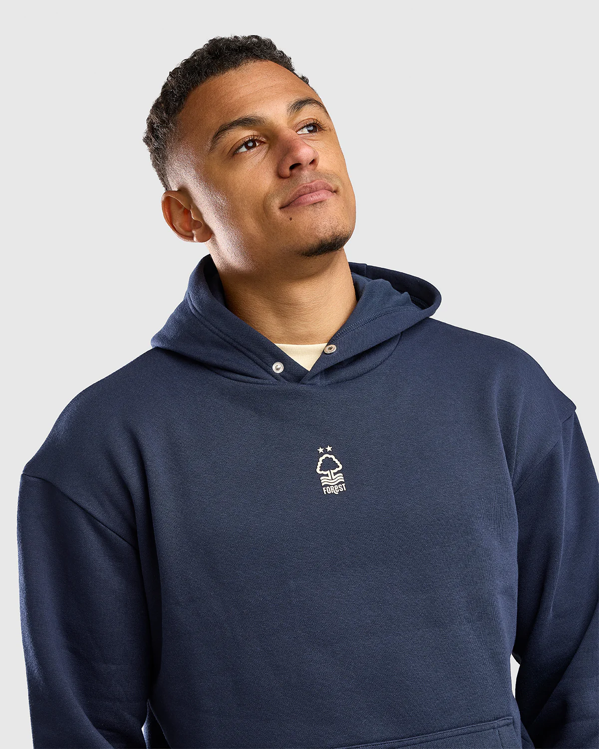 NFFC Navy Racing Back Print Hoodie - Image 4