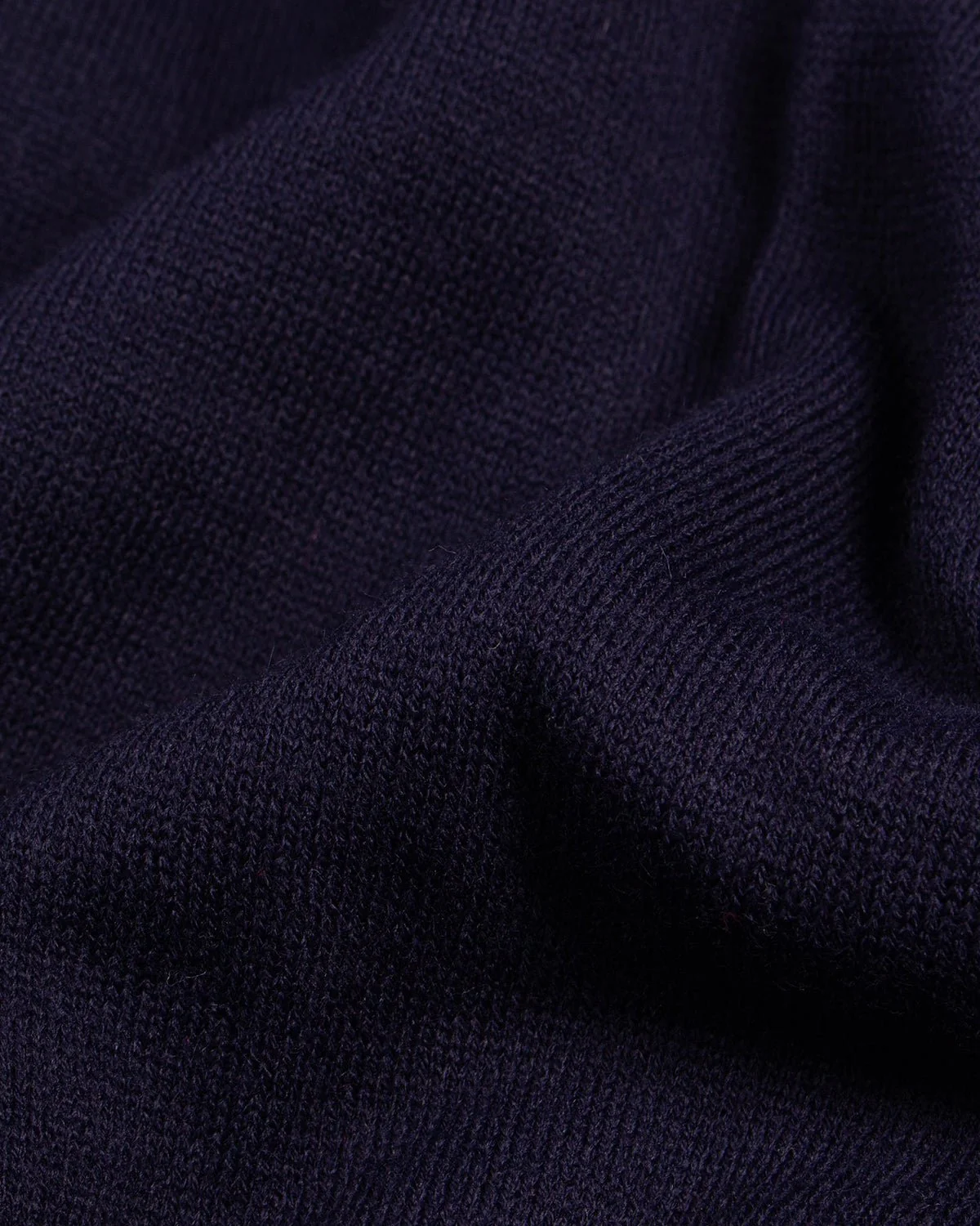 NFFC Navy Essential Knit Longsleeve Polo - Image 3