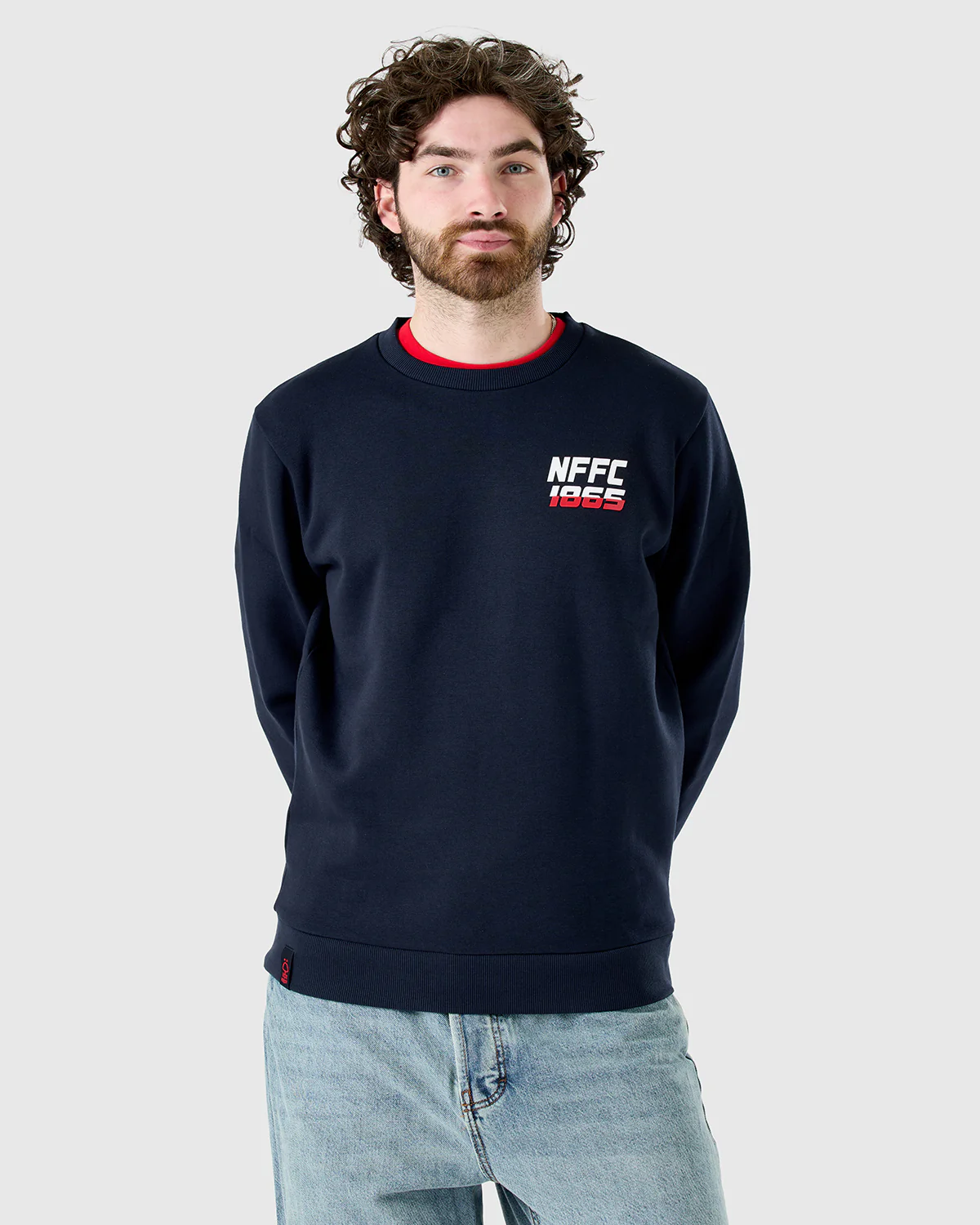 NFFC Navy Sports Casual 1865 Crewneck Sweatshirt
