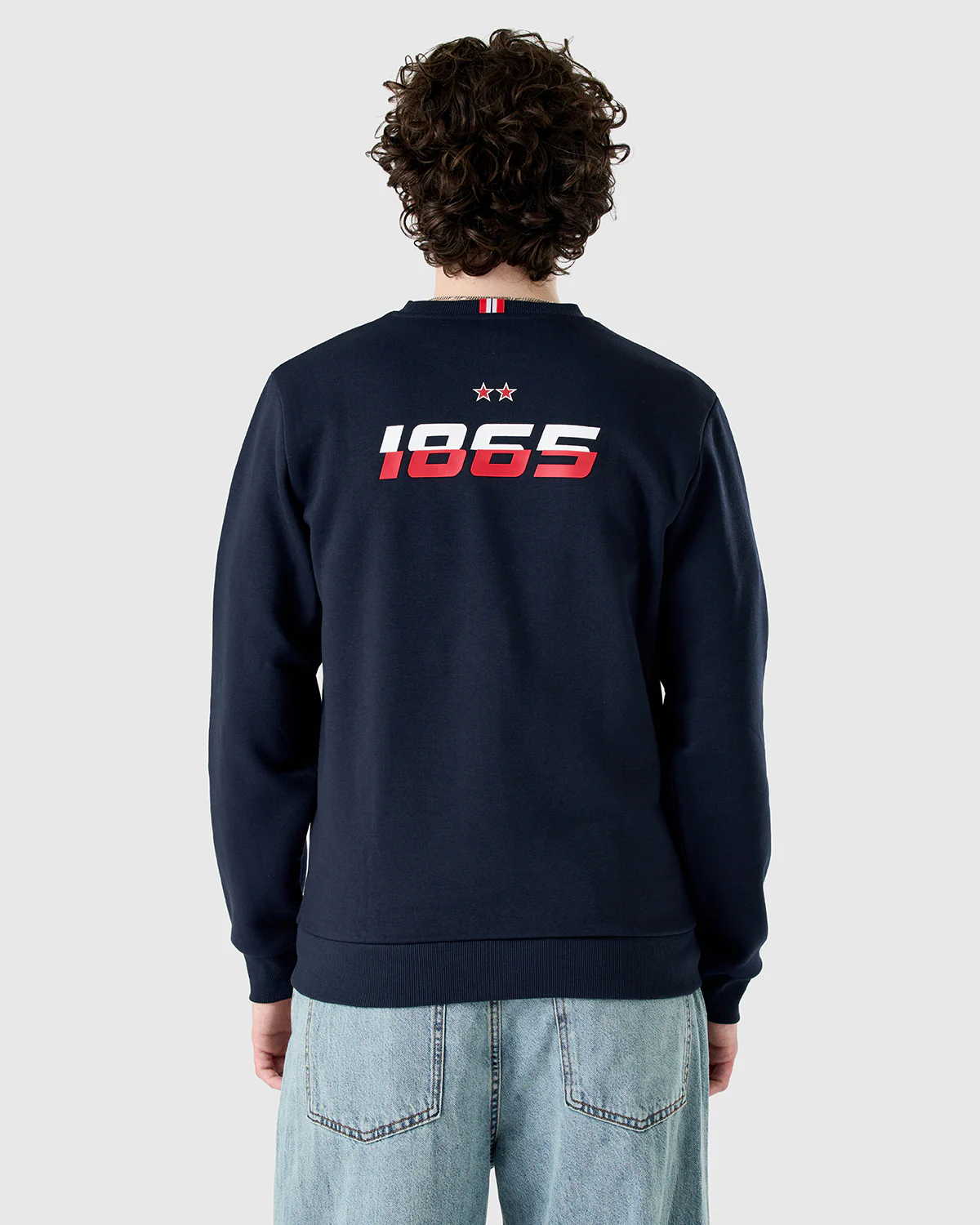 NFFC Navy Sports Casual 1865 Crewneck Sweatshirt - Image 2