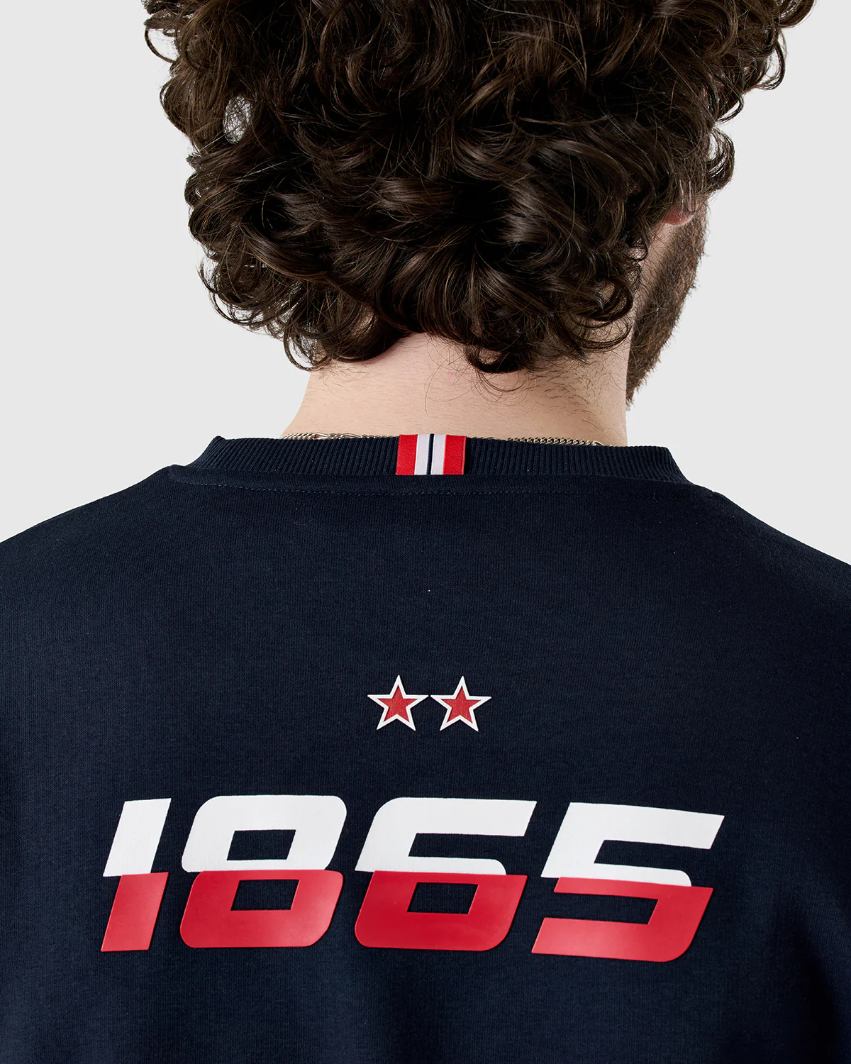 NFFC Navy Sports Casual 1865 Crewneck Sweatshirt - Image 4