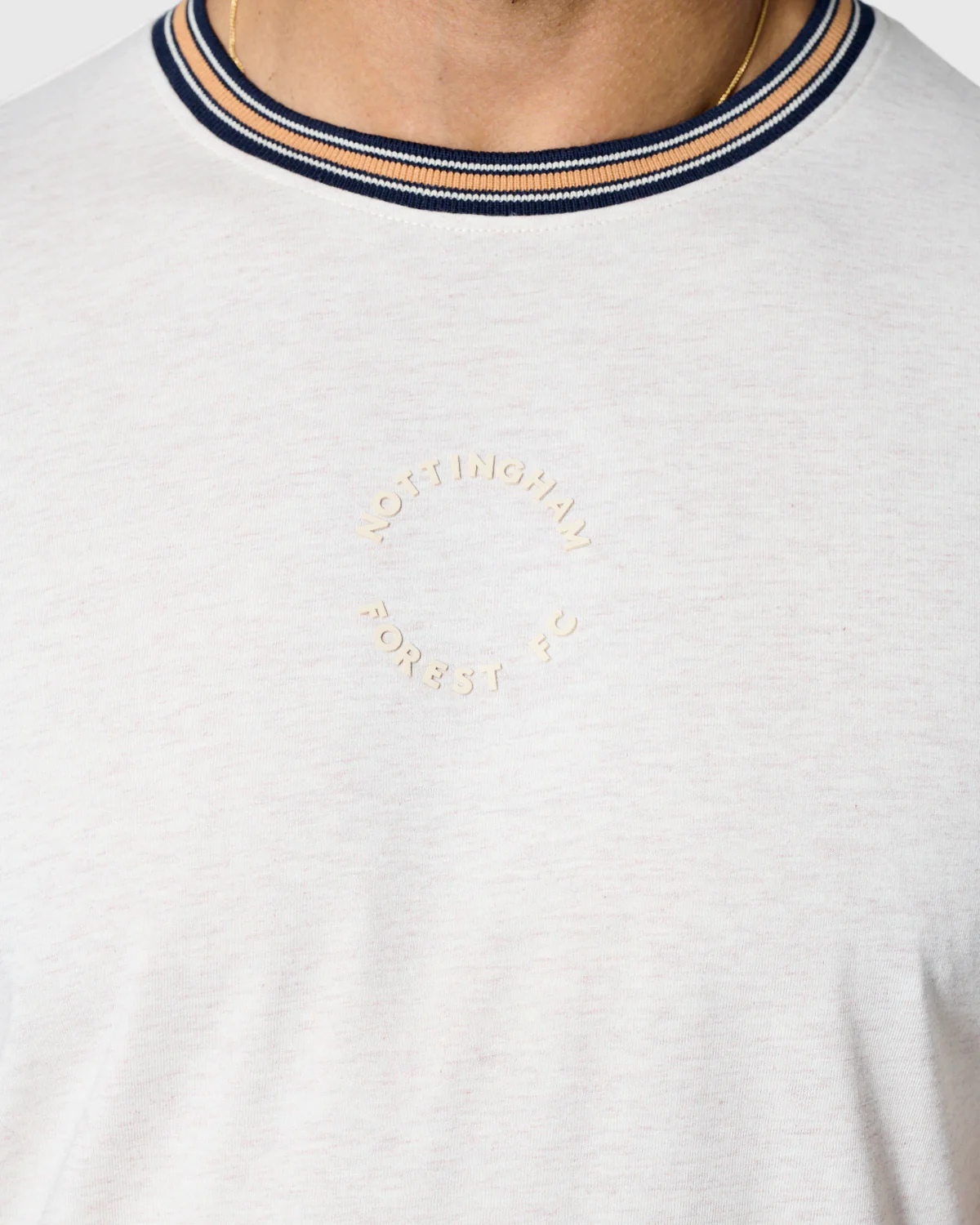 NFFC Oatmeal Marl Premium Circle T-Shirt - Image 4