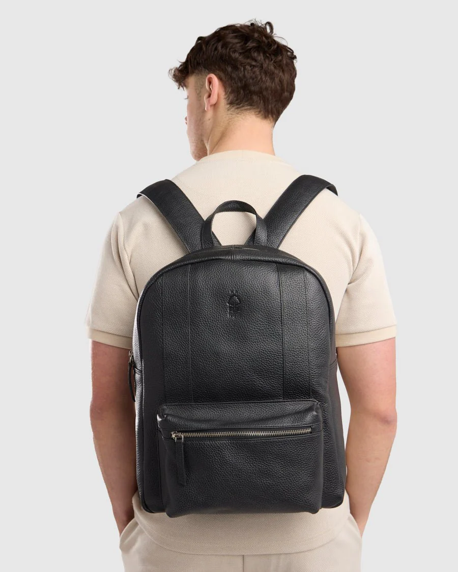 NFFC Pebble Leather Backpack - Image 2