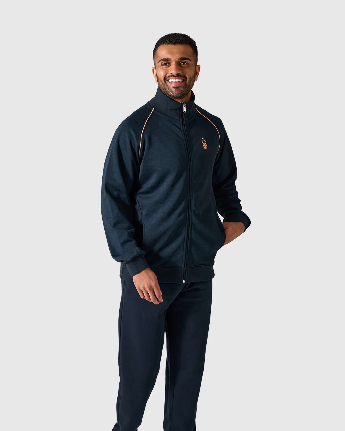 NFFC Navy Pop Edit Full Zip Jacket