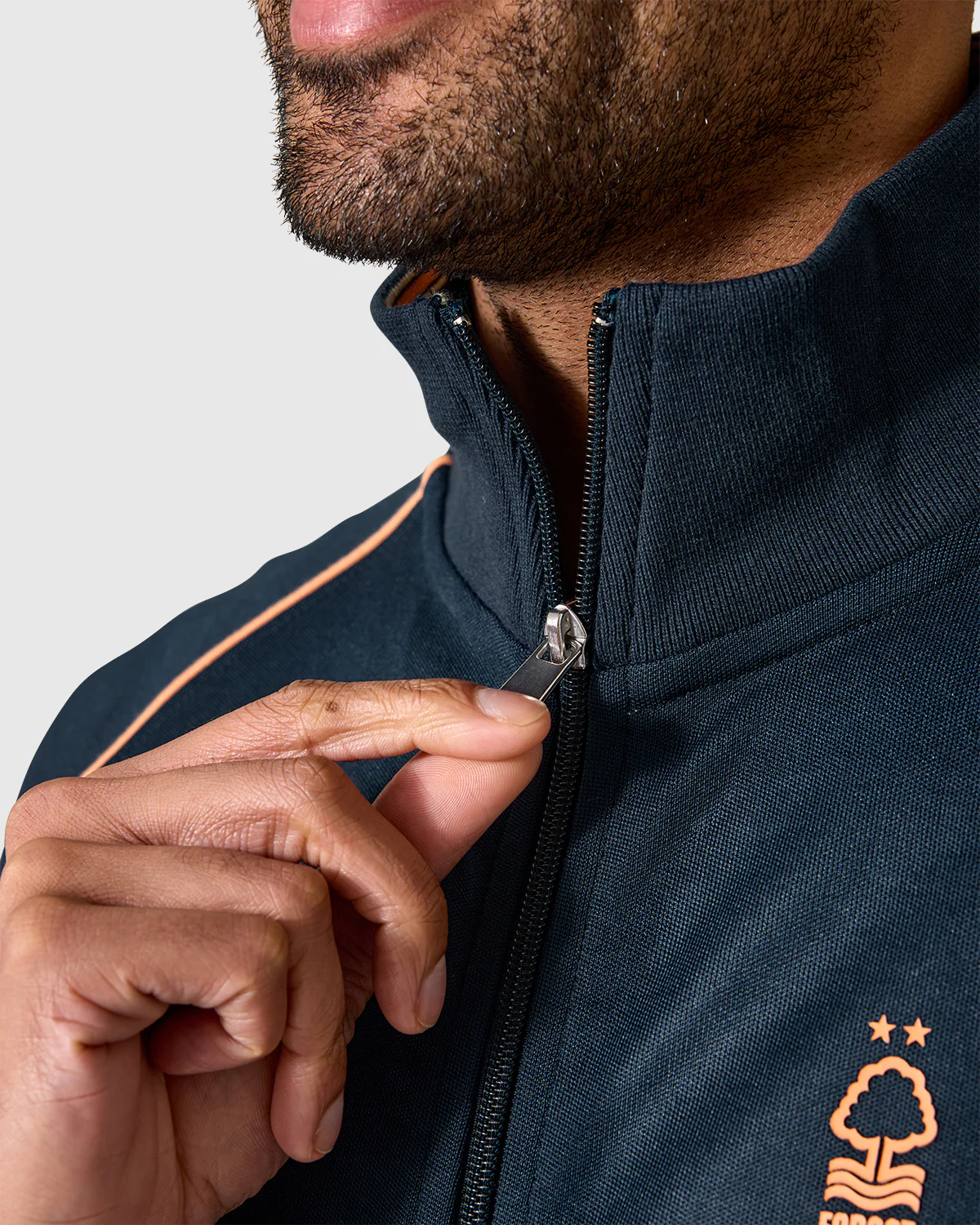 NFFC Navy Pop Edit Full Zip Jacket - Image 5