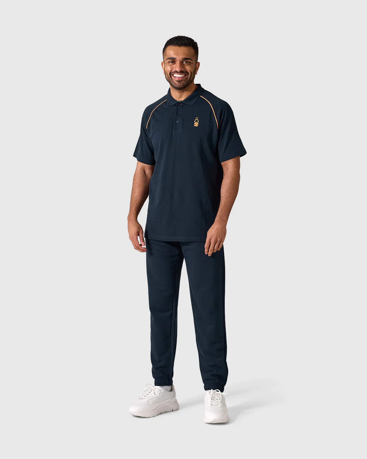 NFFC Navy Pop Edit Raglan Polo - Image 3