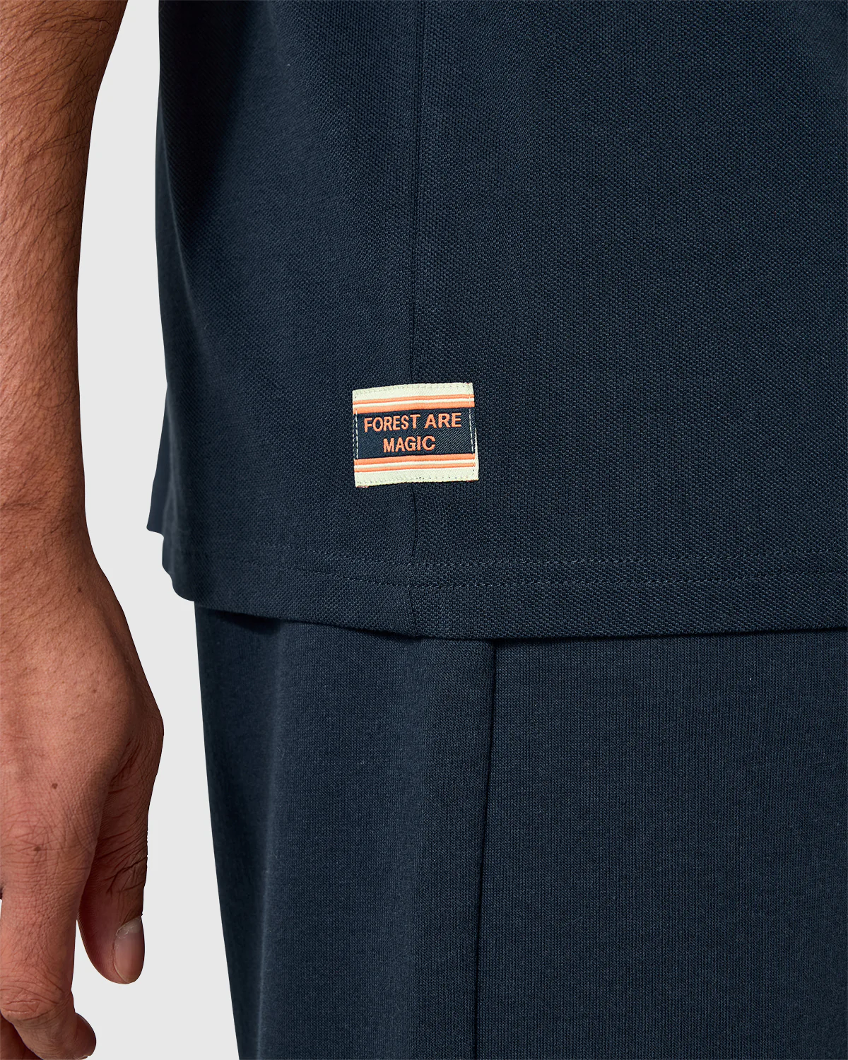 NFFC Navy Pop Edit Raglan Polo - Image 7