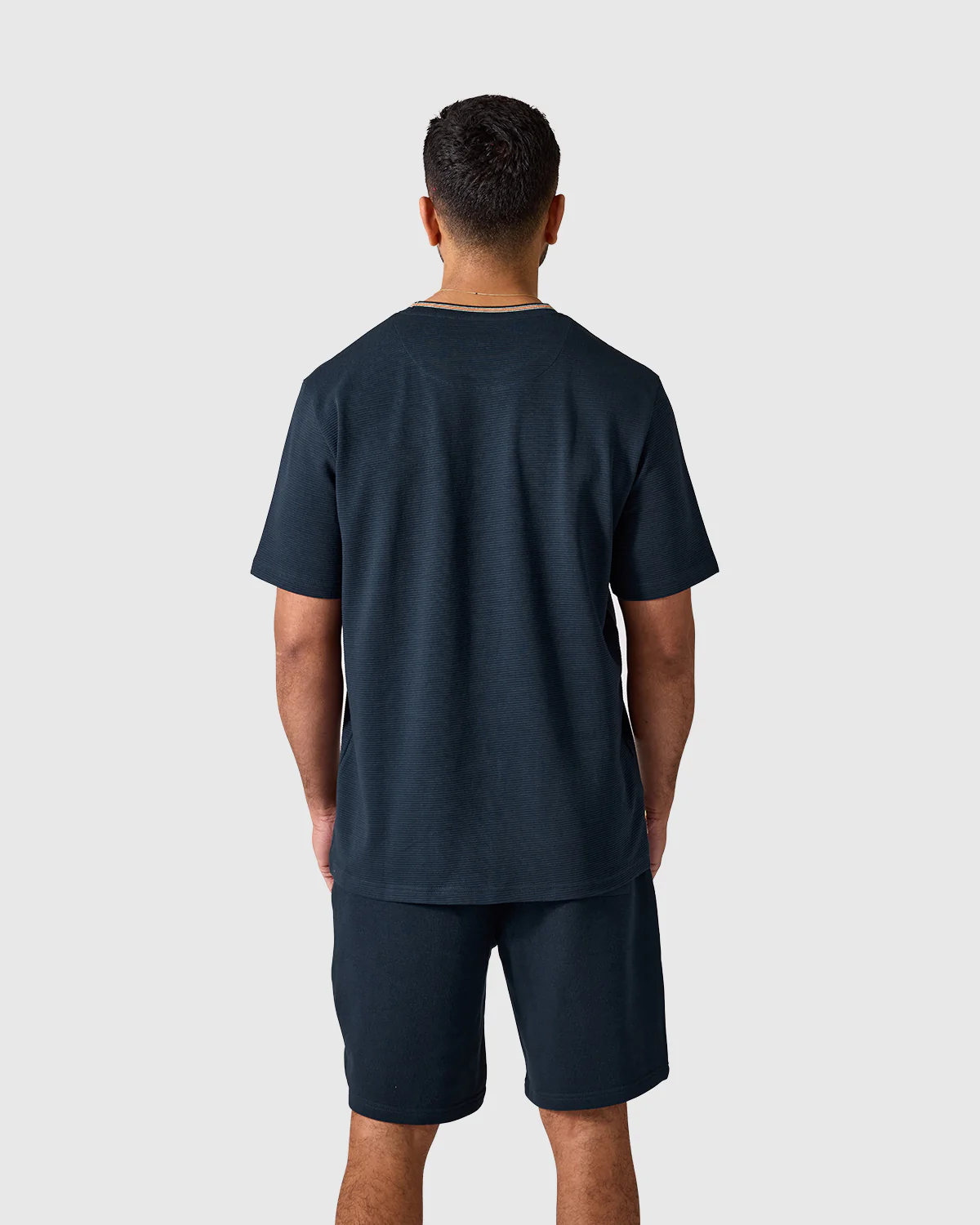 NFFC Navy Pop Edit Ribbed T-Shirt - Image 2