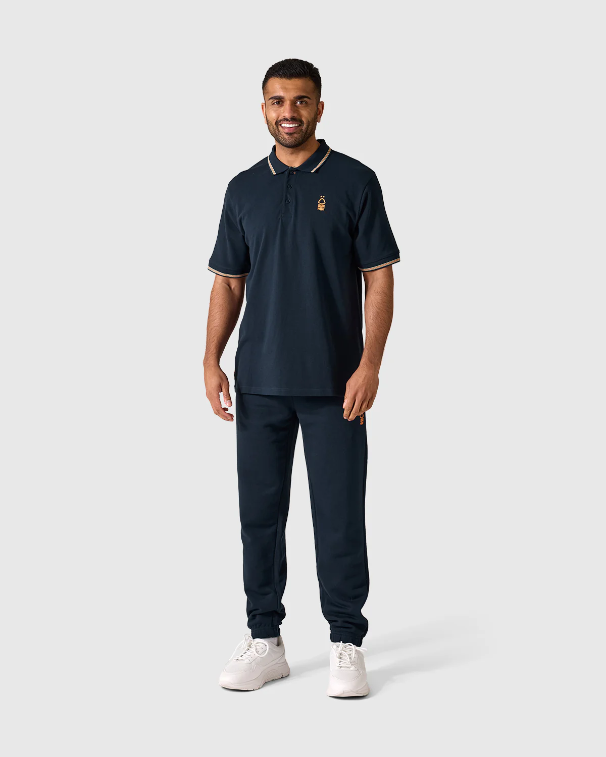 NFFC Navy Pop Edit Tipped Polo - Image 3