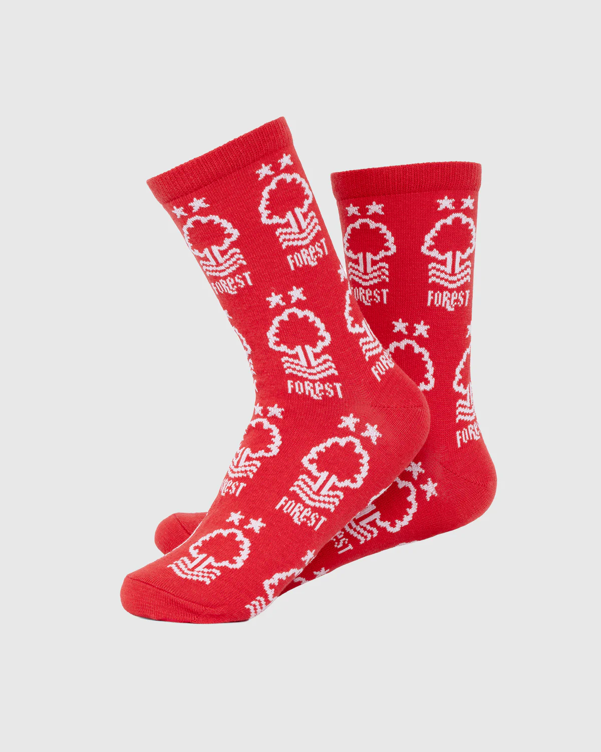 NFFC Red AOP Crest Socks