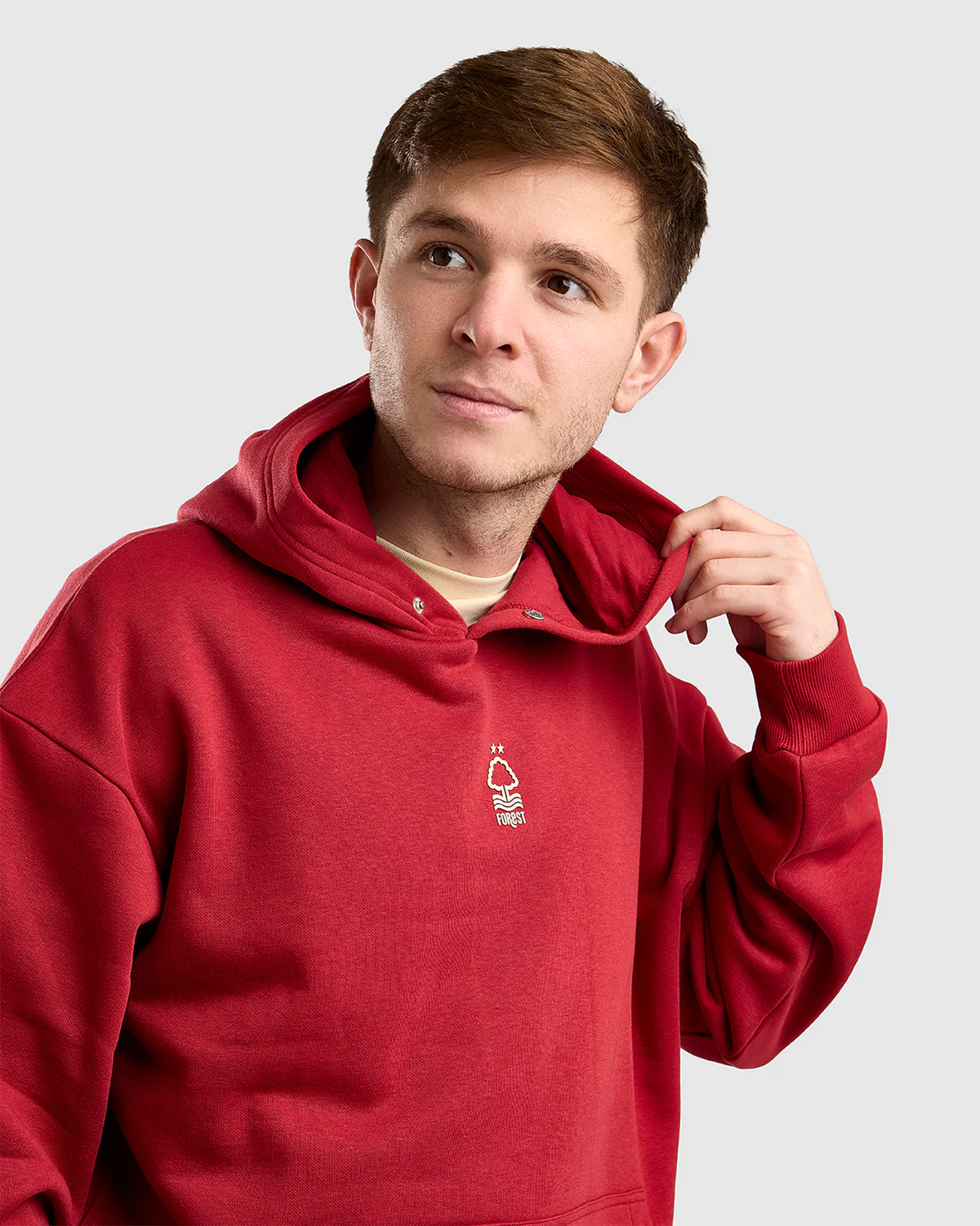 NFFC Red Racing Back Print Hoodie - Image 4