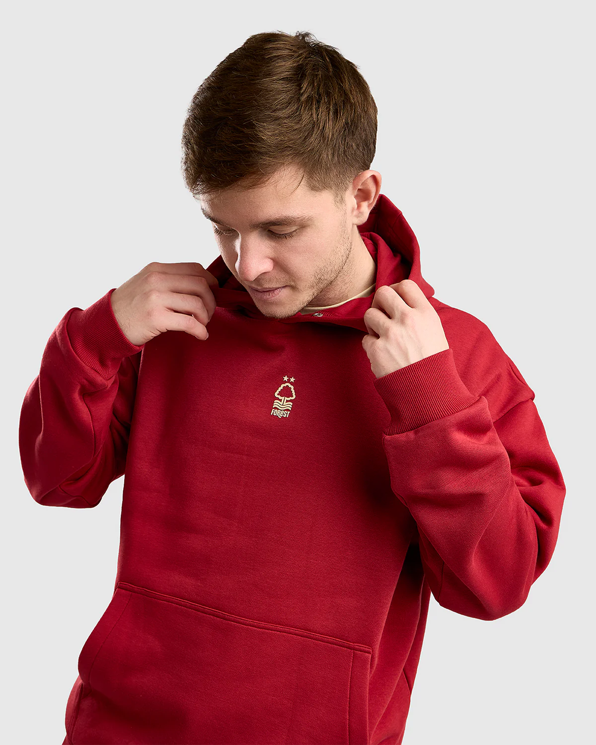 NFFC Red Racing Back Print Hoodie - Image 5