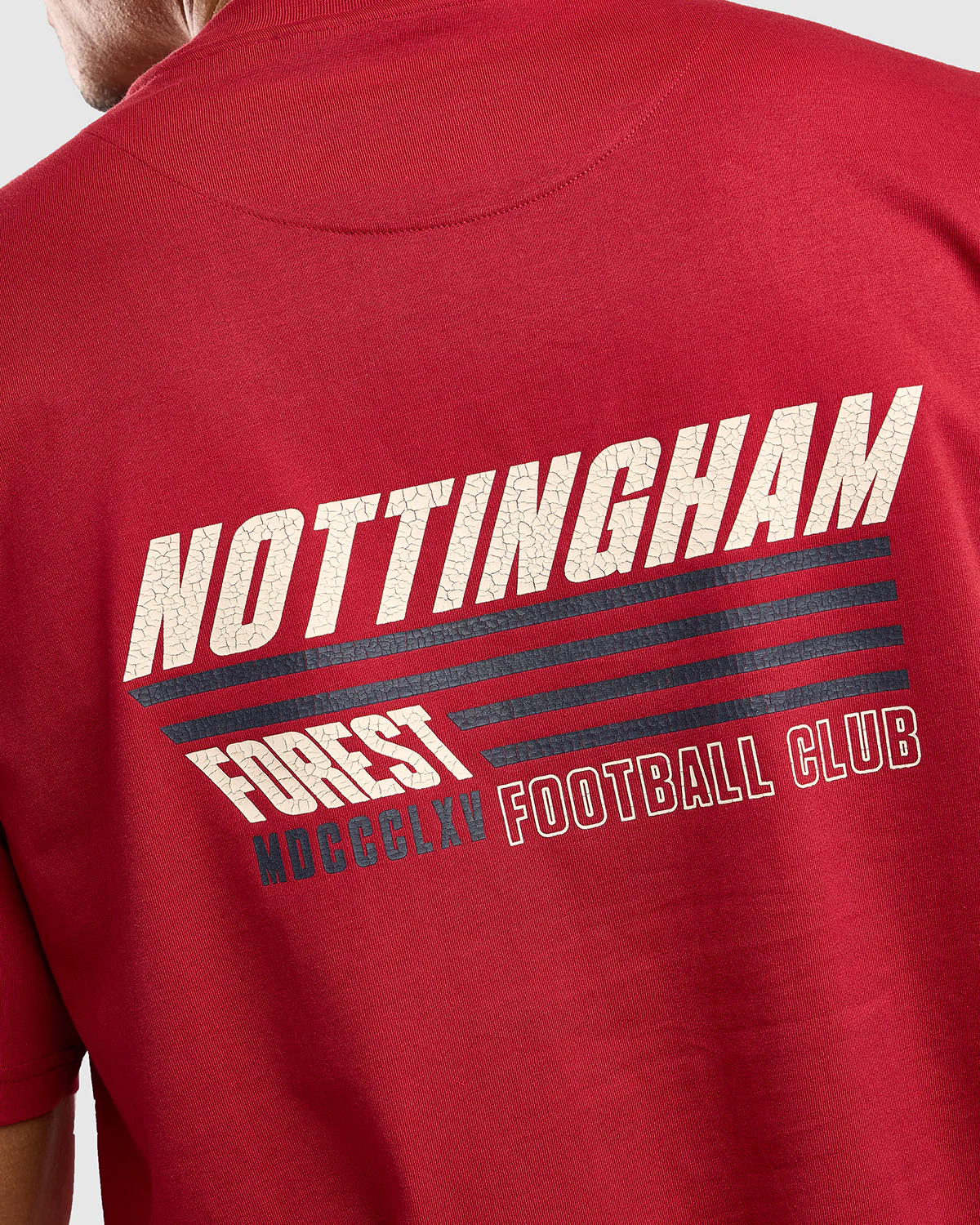NFFC Red Racing Back Print T-Shirt - Image 3